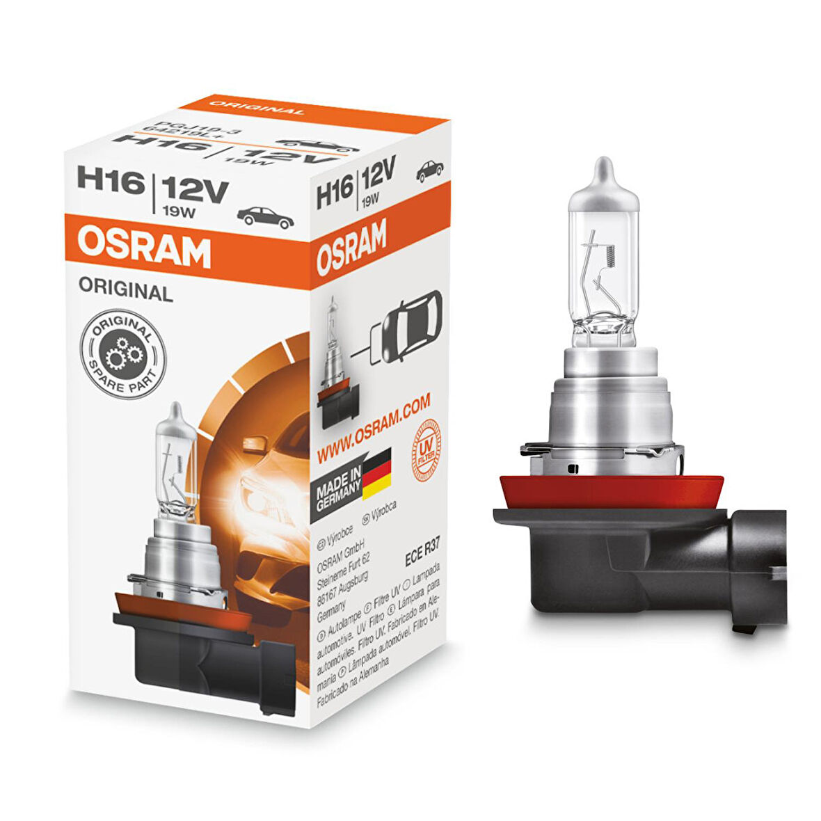 Osram 64219 Ampul H16 12V - Made in Germany