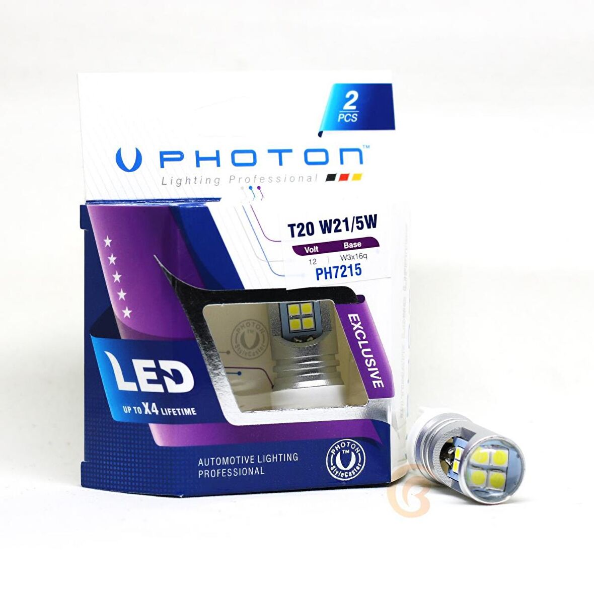 Photon PH7215 Mercekli Led T20 1016 Soketlı Beyaz 12LED 6000k