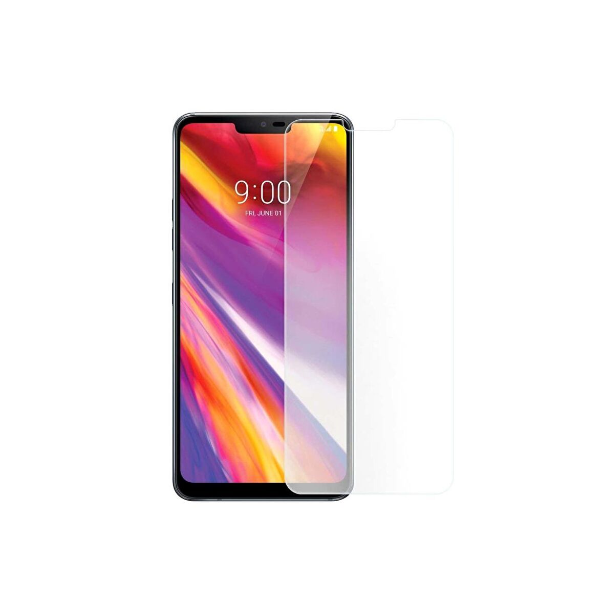 LG Stylus 2 Sadece Ön Kılıflı Kesim Ekran Koruyucu Kaplama