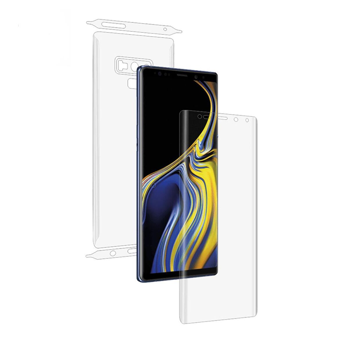 Redmi Note 11 Pro Ön-Arka 360 Fullbody Darbe Emici Kaplama ve Hd Ekran Koruyucu