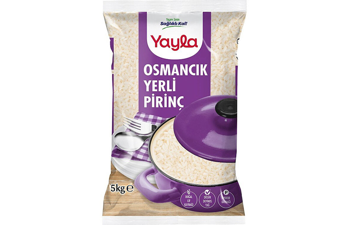 Yayla Osmancık Pirinç 5 kg