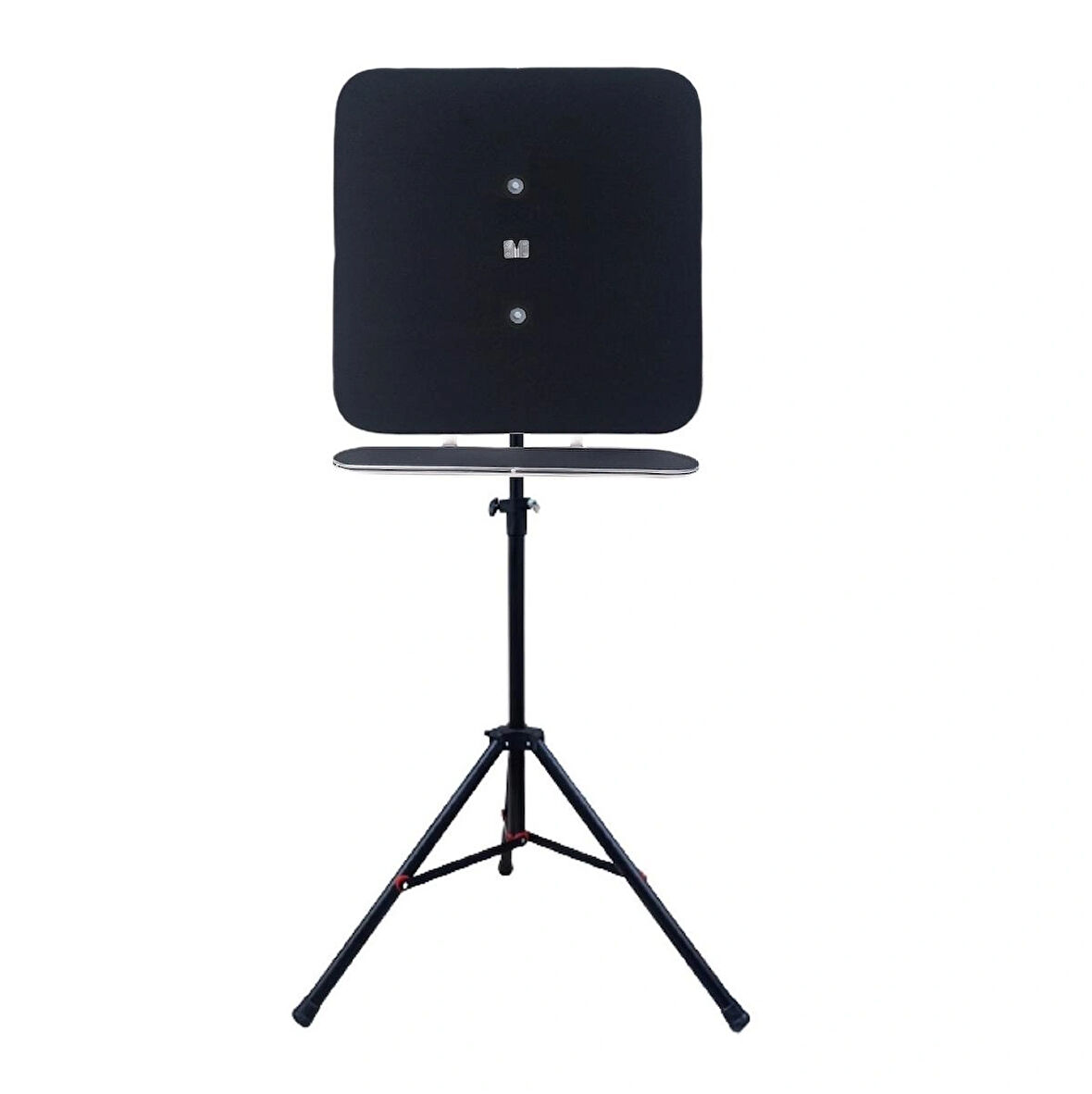 Raf Düzenekli Tripod Ayaklı Kare Dart Arkalık. Siyah