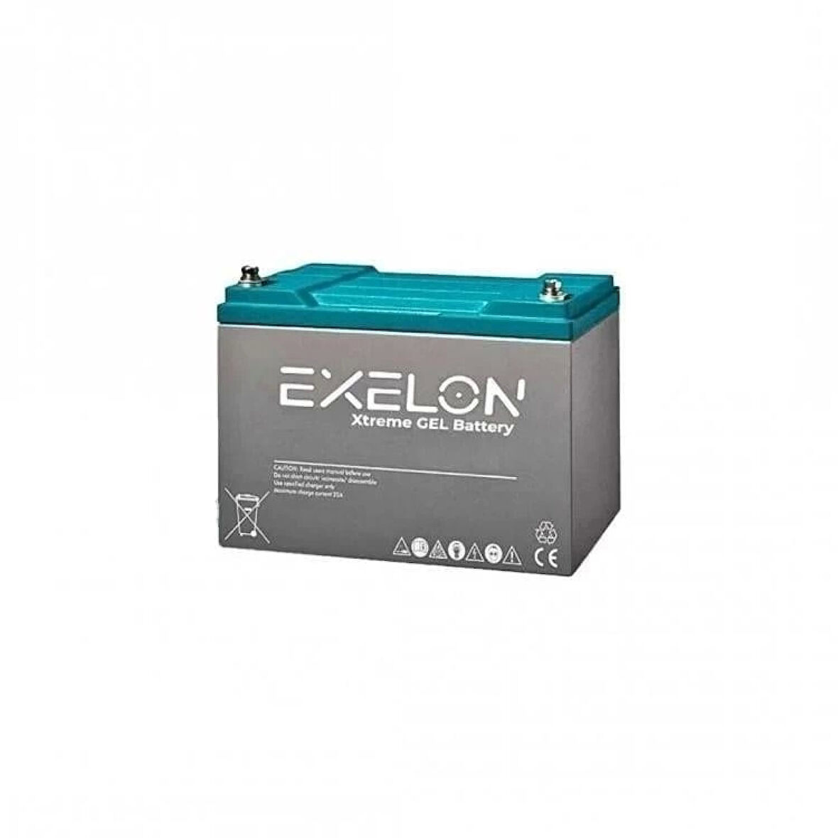 100 Amper 12 Volt Jel Akü Exelon