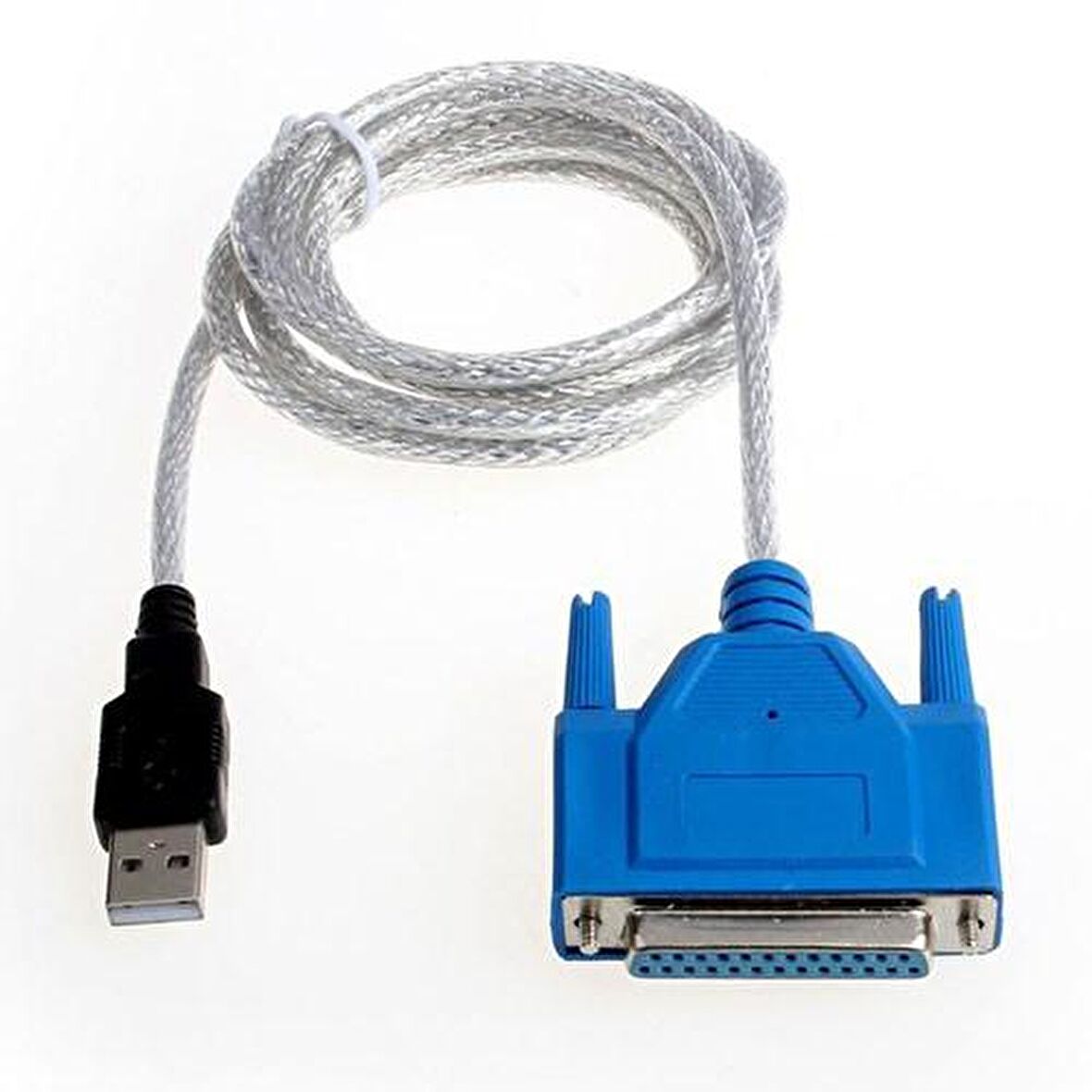 USB 2.0 to 25 Pin paralel LPT DB25 dişi Yazıcı kablosu 1.3m