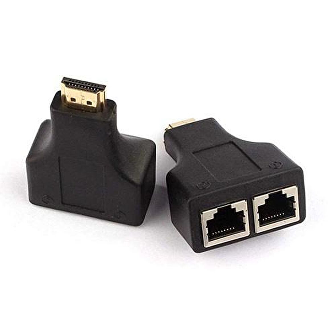 HDMI extender çevirici cat 5e/6 ethernet kablo ile 30m hdmı 1080p