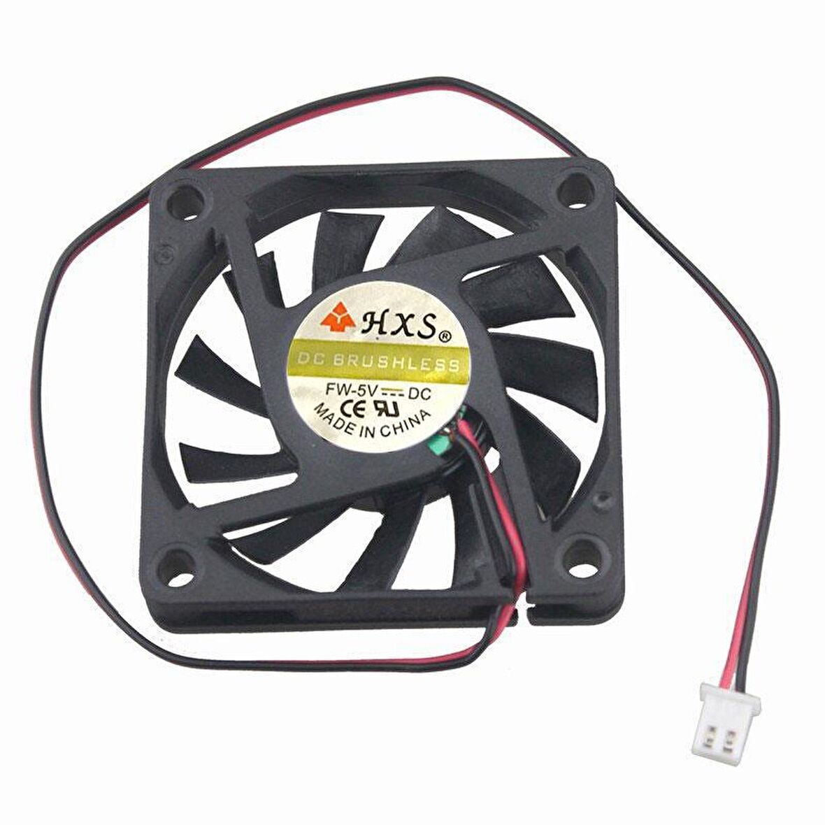 5v 7cm 2 pinli soğutucu fan 7x7x1,5 cm fan