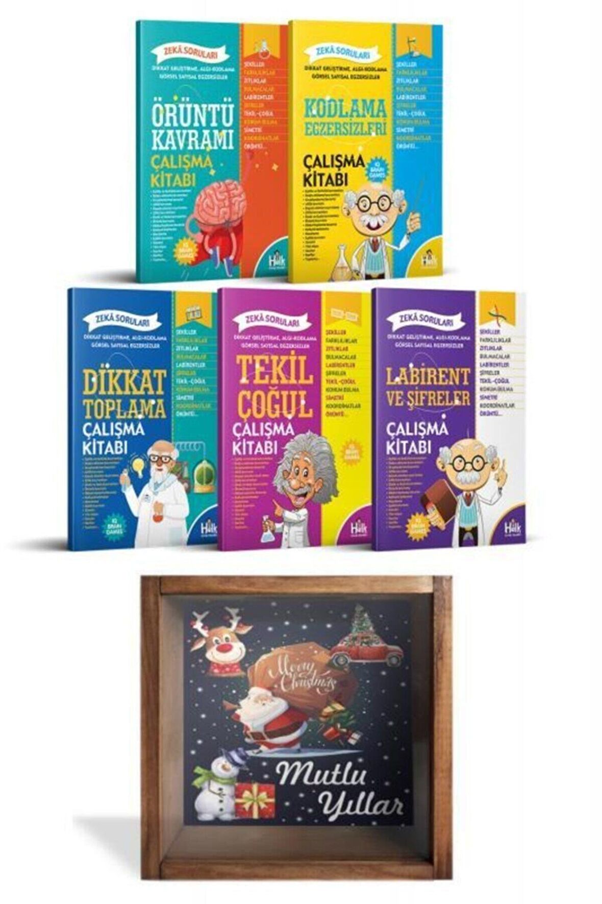 Çocuklar Için Yeni Yıl Seti Ve Camlı Kumbara -4