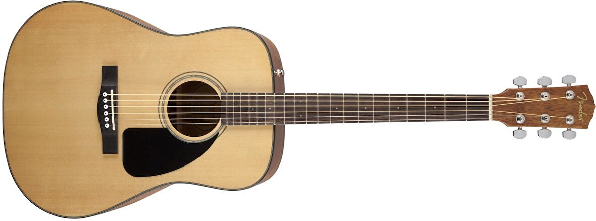 Fender CD-60 V3 DS Dreadnought Natural Akustik Gitar