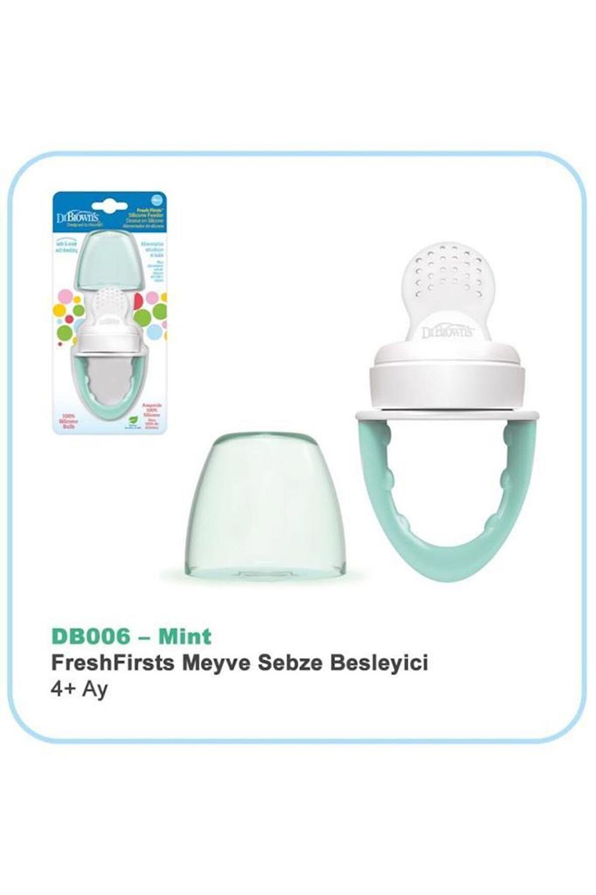 Dr. Brown's FreshFirsts Meyve Sebze Besleyici Yeşil