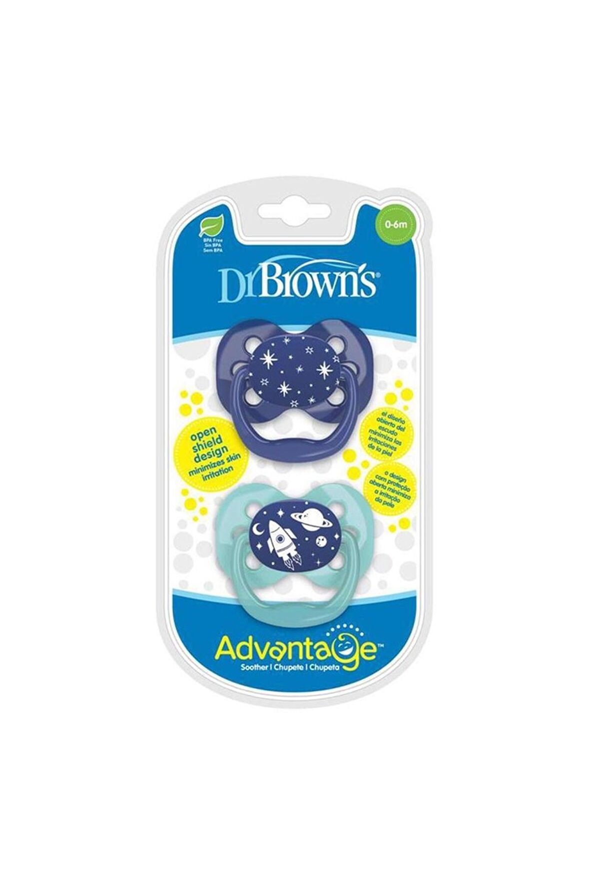 Dr. Brown's Advantage Emzik 1. Evre Mavi İkili Pak