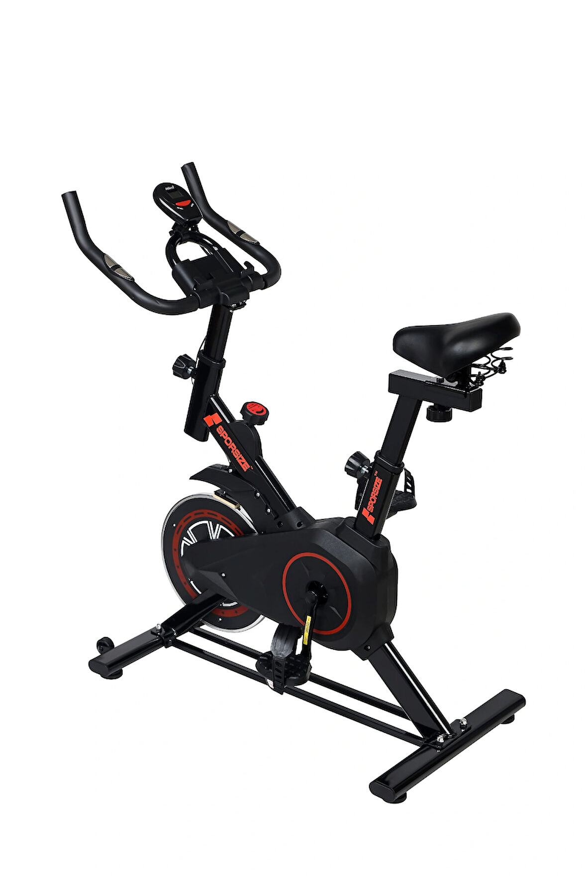 Exercise Bike - Dijital Ekran Göstergeli Sessiz Çalışan Ev Tipi Dikey Egzersiz Bisikleti MAX 136 KG