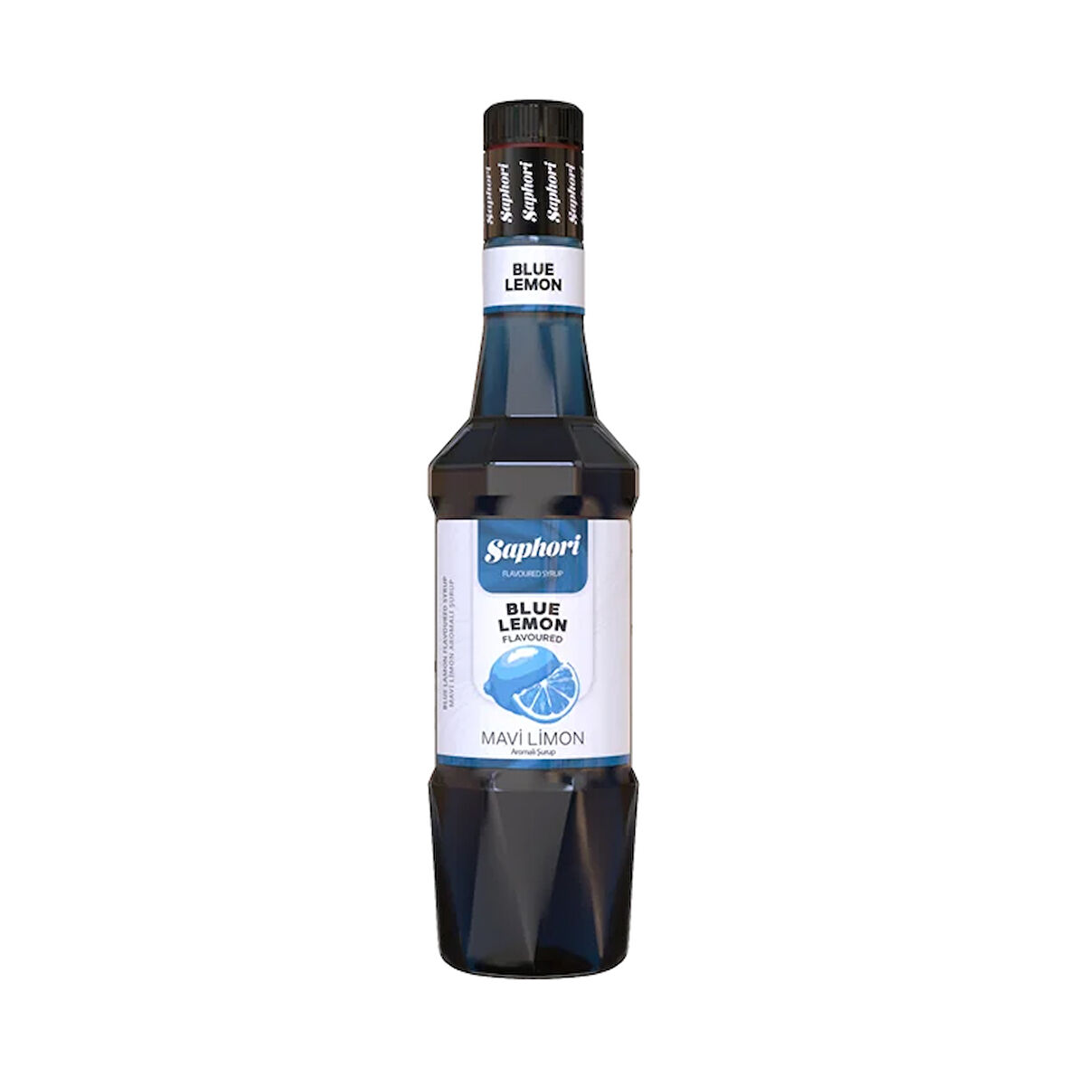 Saphori Mavi Limon Aromalı Kokteyl Şurubu Mavi Limon Şurubu 700 ML