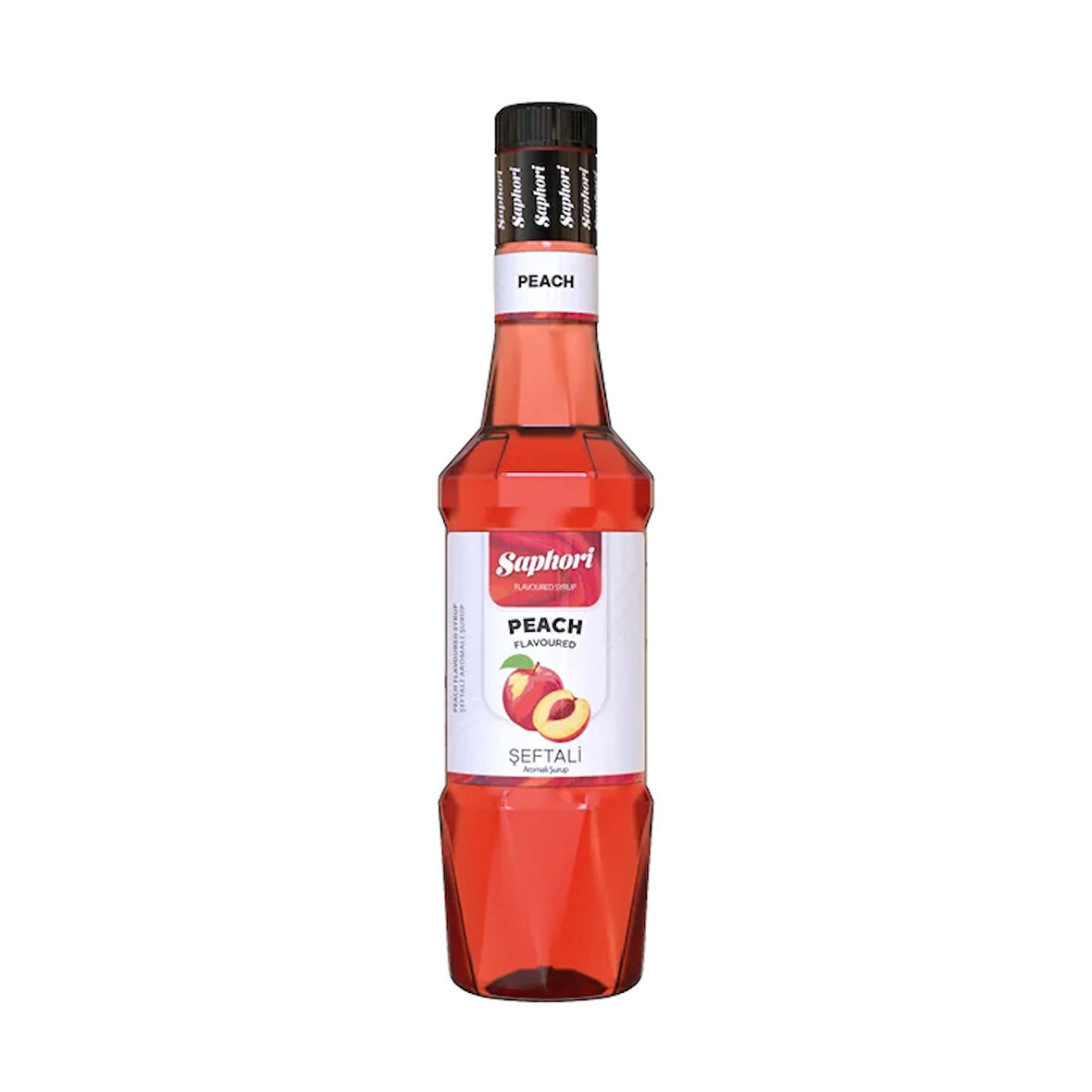 Saphori Şeftali Aromalı Kokteyl Şurubu Şeftali Şurubu 700 ML