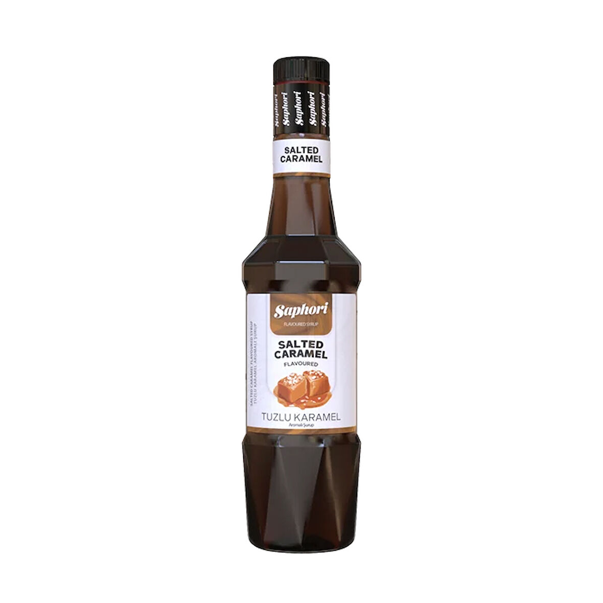 Saphori Tuzlu Karamel Aromalı Kokteyl Şurubu Tuzlu Karamel Şurubu 700 ML