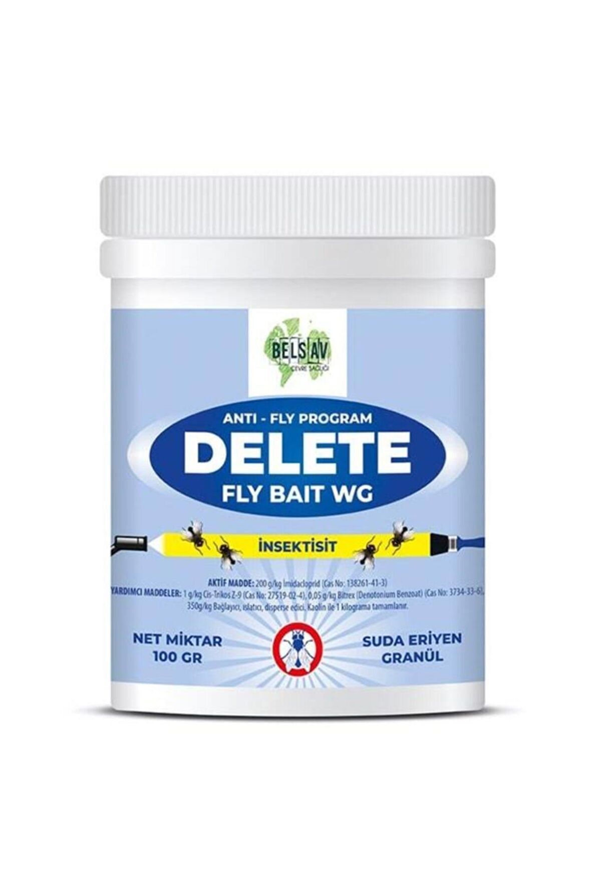 DELETE FLY BAIT WG Granül Kara Sinek İlaç 100 G