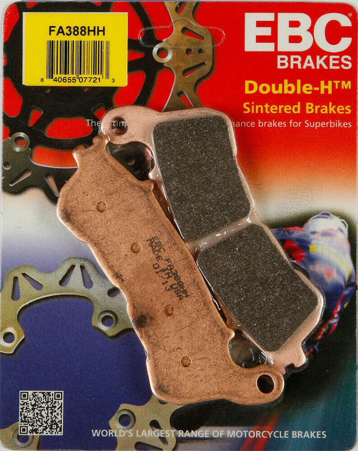 Ebc Fa388Hh 2008-2011 Honda DN - 01 Uyumlu Ön Fren Balatası Sinterli Balata