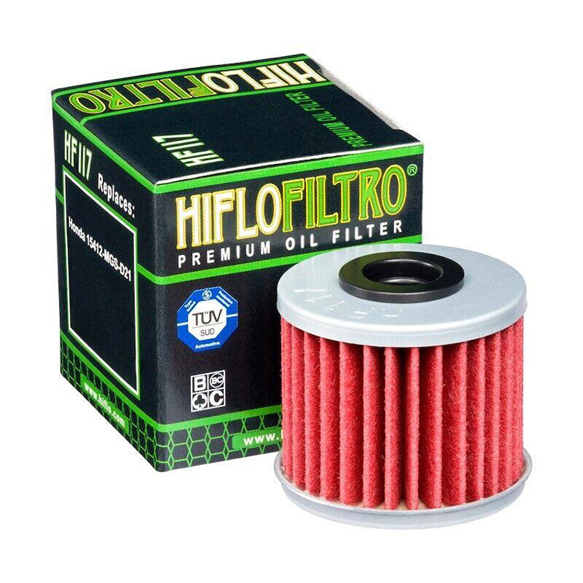 Hiflo Hf117 2021-2023 Honda MSX 125 Uyumlu Şanzıman Yağ Filtresi