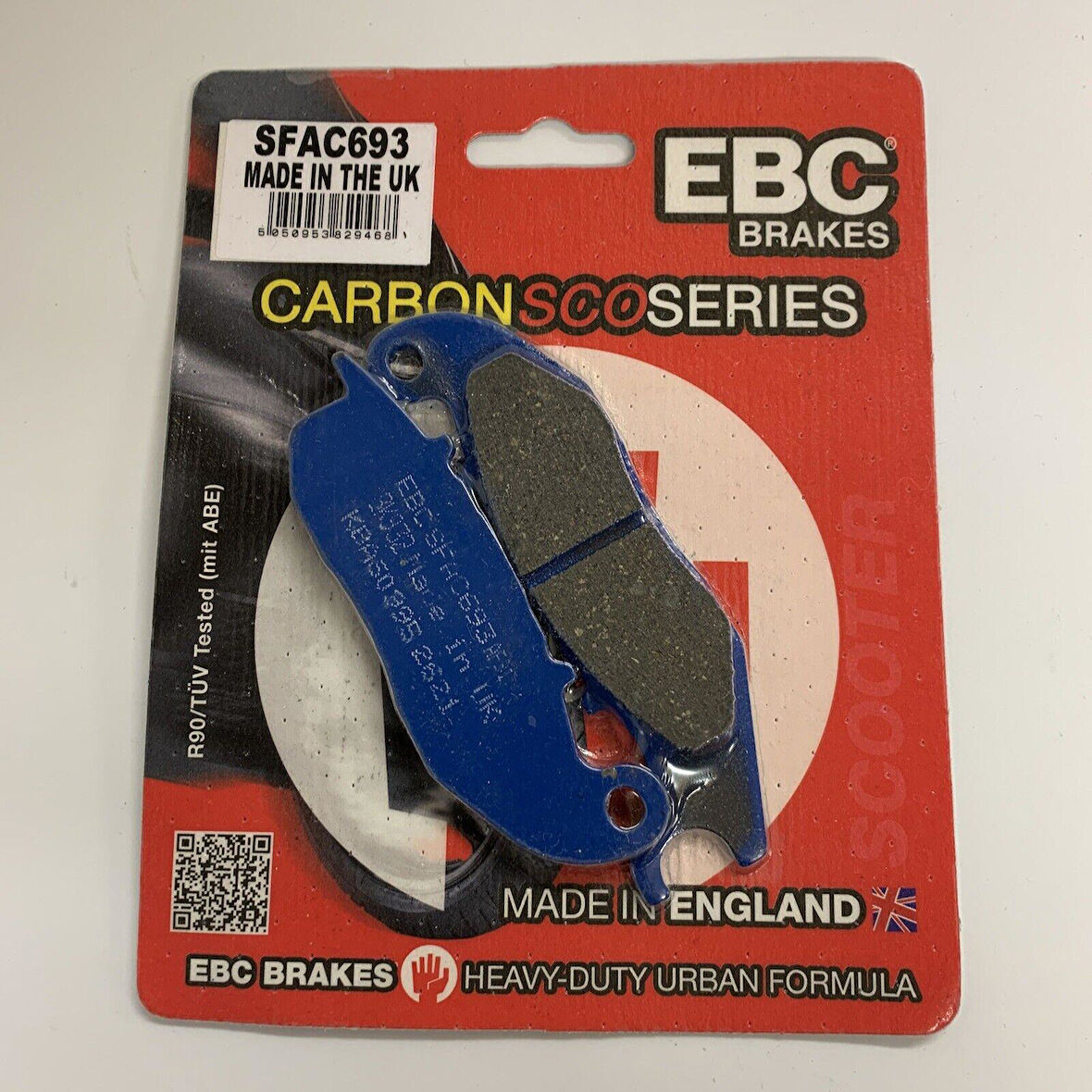 Ebc Sfac693 2021-2023 Honda PCX150 Uyumlu Ön Fren Balatası Karbon Balata