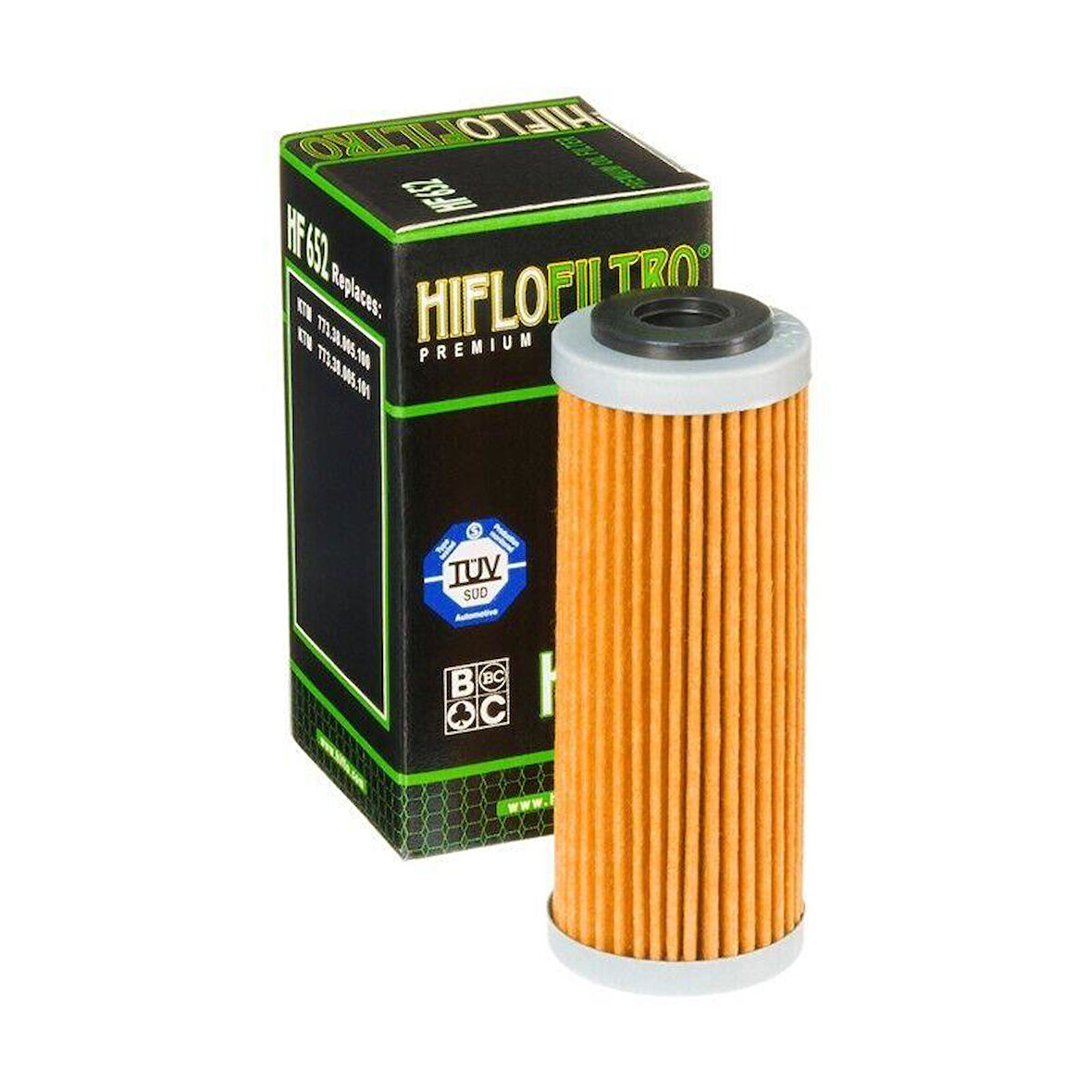 Hiflo Hf652 2017-2023 Husqvarna FE 450 Uyumlu Yağ Filtresi