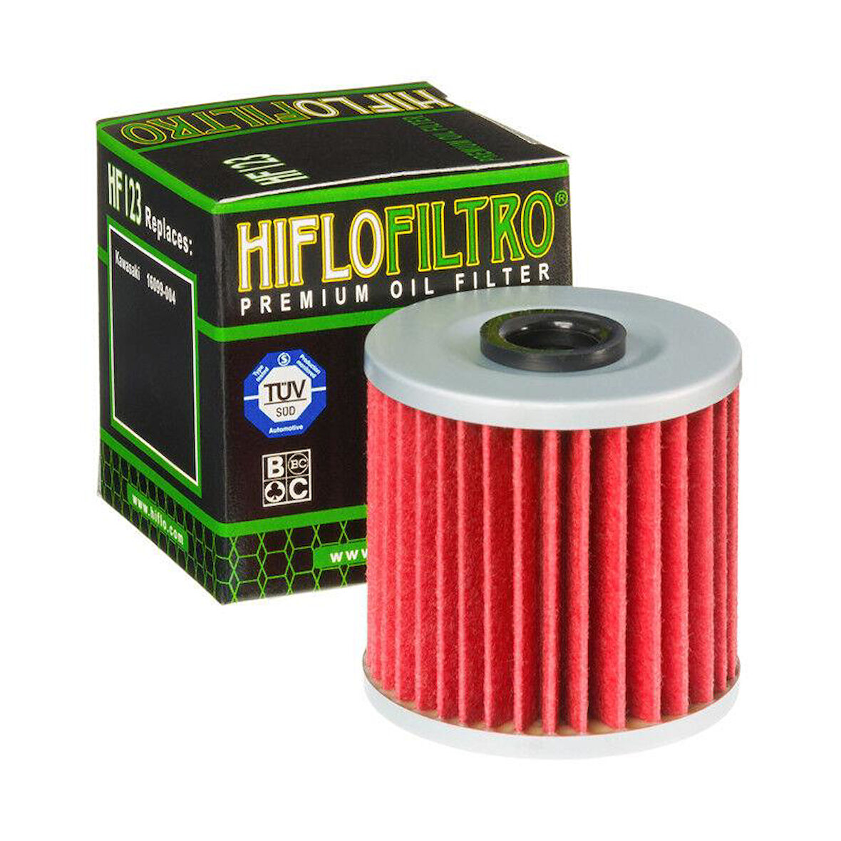 Hiflo Hf123 1987-2023 Kawasaki KLR 650 Uyumlu Yağ Filtresi