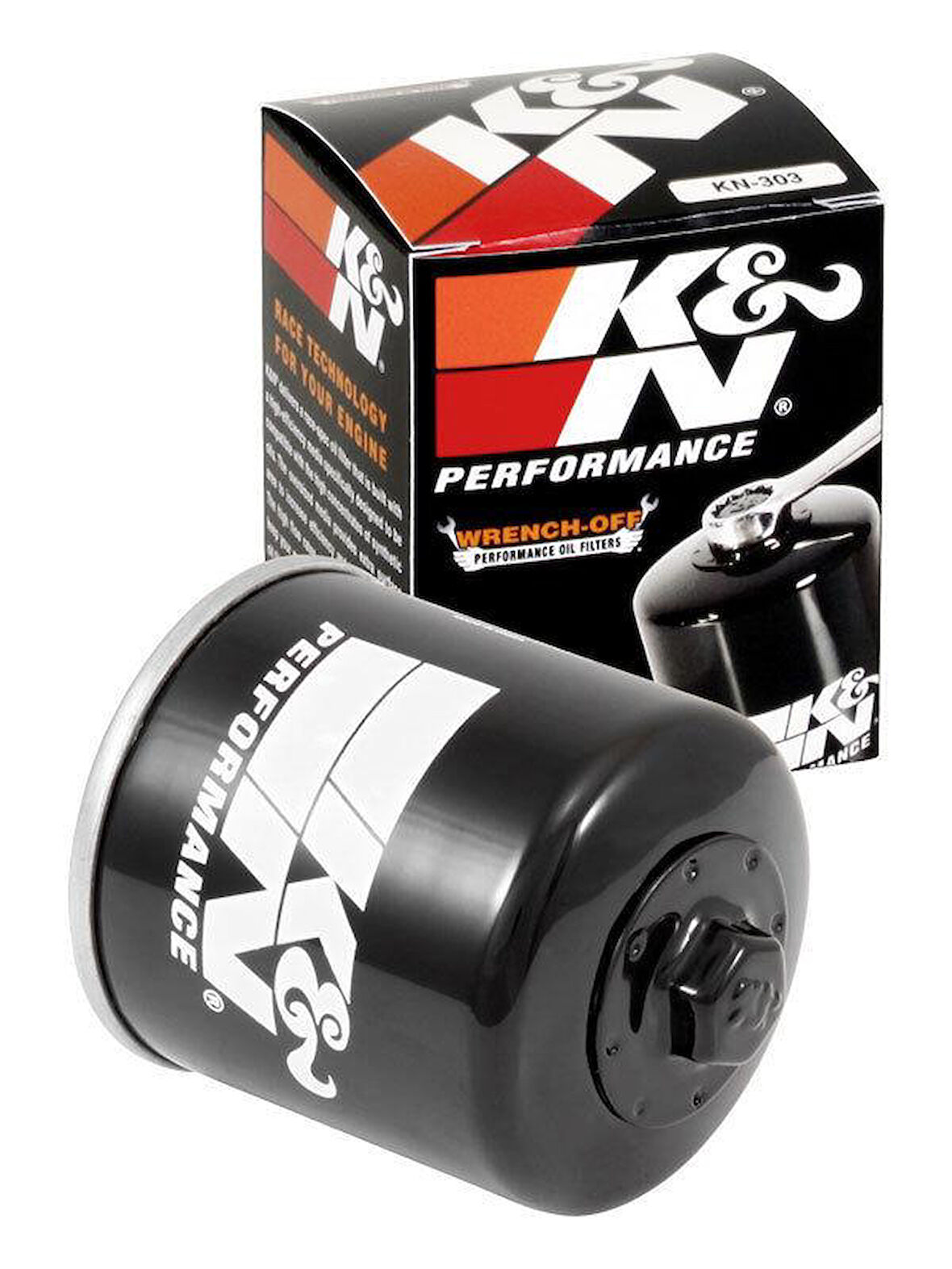 K&N KN-303 1999-2002 Kawasaki VN 800 Drifter Uyumlu Yağ Filtresi