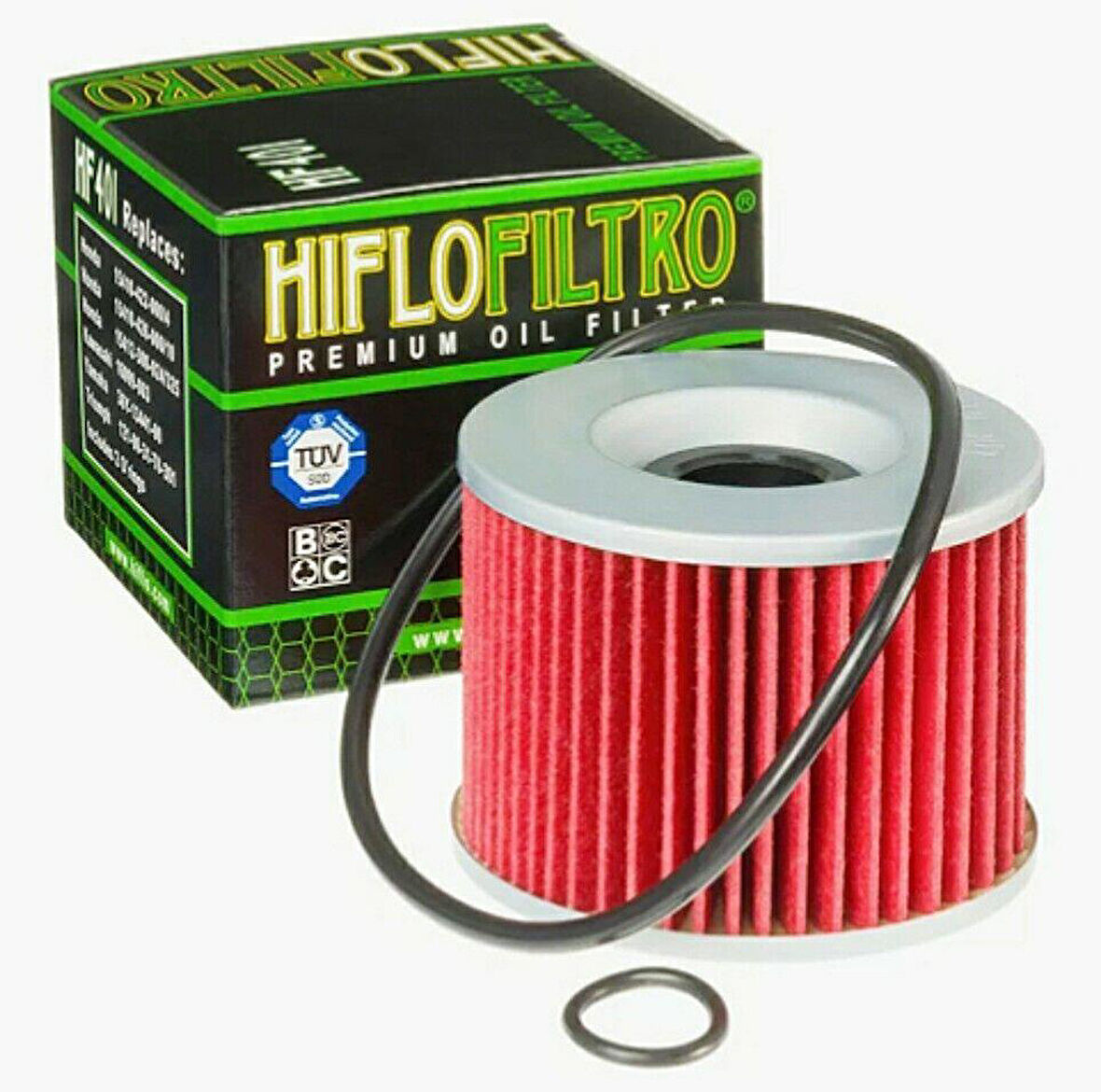 Hiflo Hf401 2002-2005 Kawasaki ZZR 1200 Uyumlu Yağ Filtresi