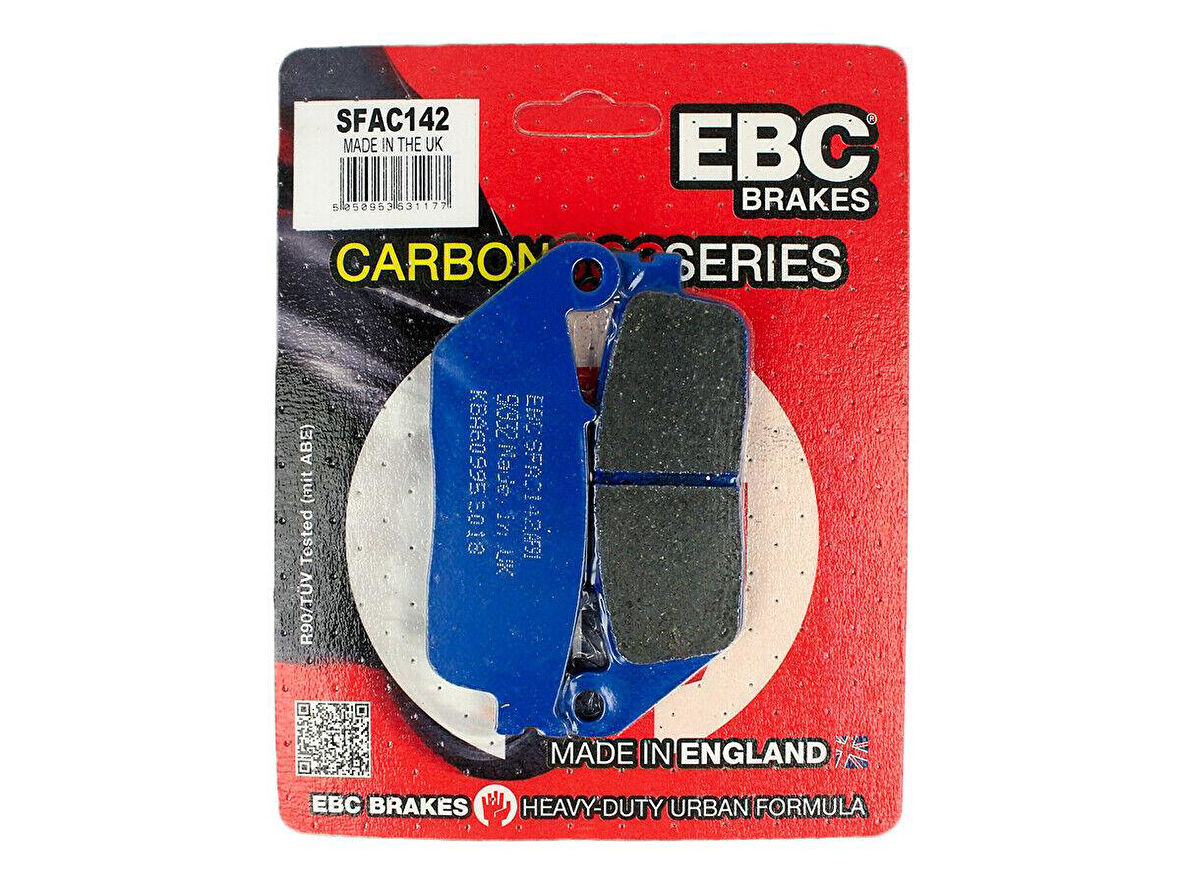 Ebc Sfac142 2007-2016 Kymco Xciting 500i R Uyumlu Ön Fren Balatası Karbon Balata