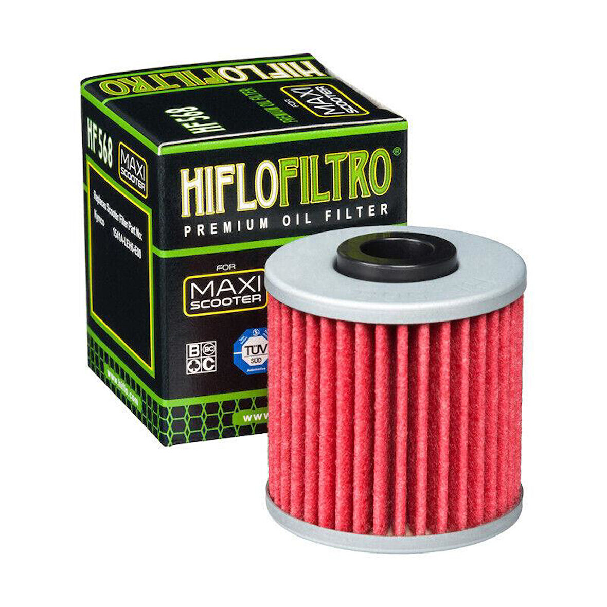 Hiflo Hf568 2018-2021 Kymco Xciting S 400 Uyumlu Yağ Filtresi
