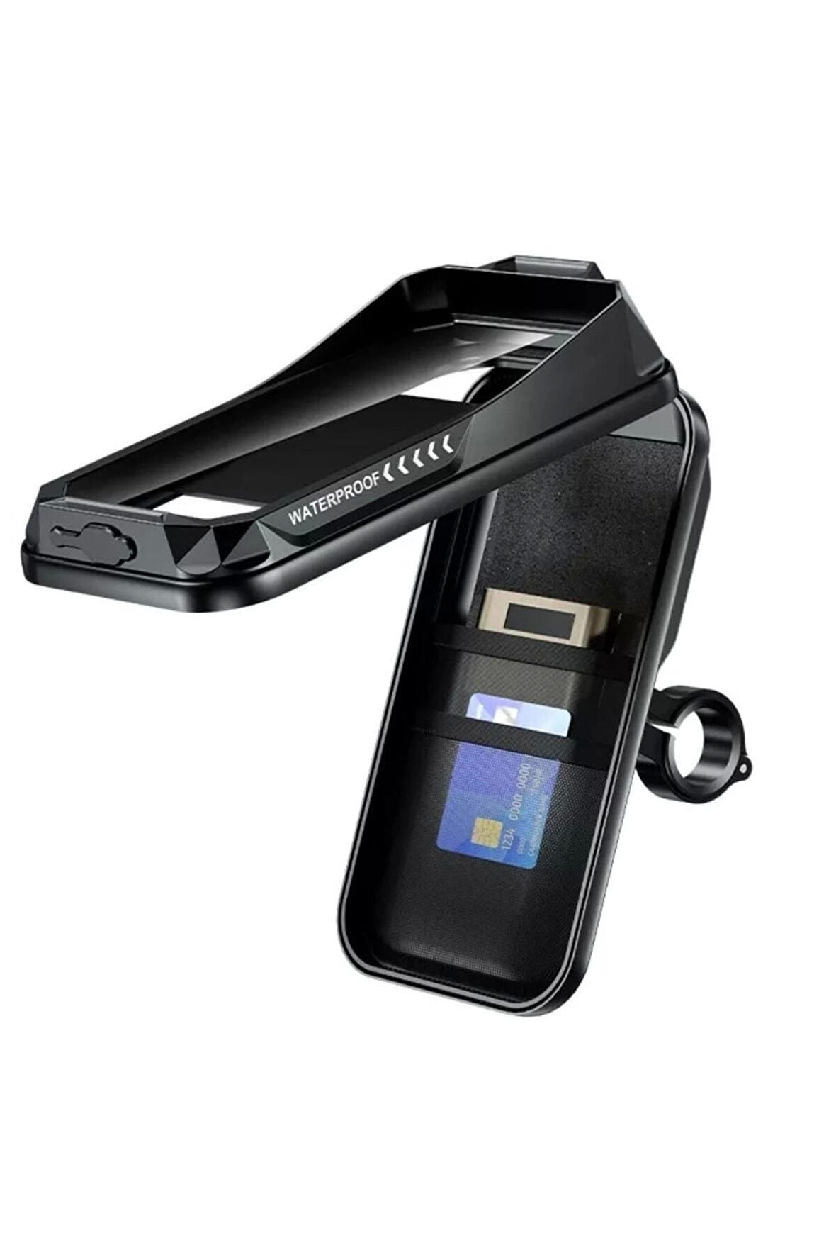 Nukrotech M30 Suya Dayanıklı Gidon Bağlantılı Telefon Ve Aksesuar Çantası