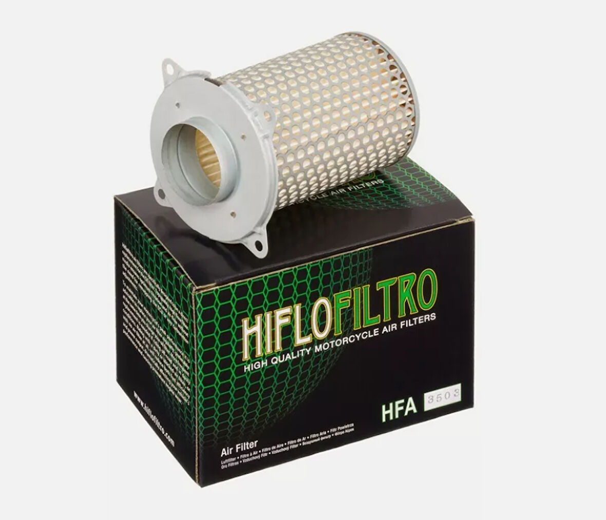 Hiflo Hfa3503 1988-2010 Suzuki GS 500 Uyumlu Hava Filtresi