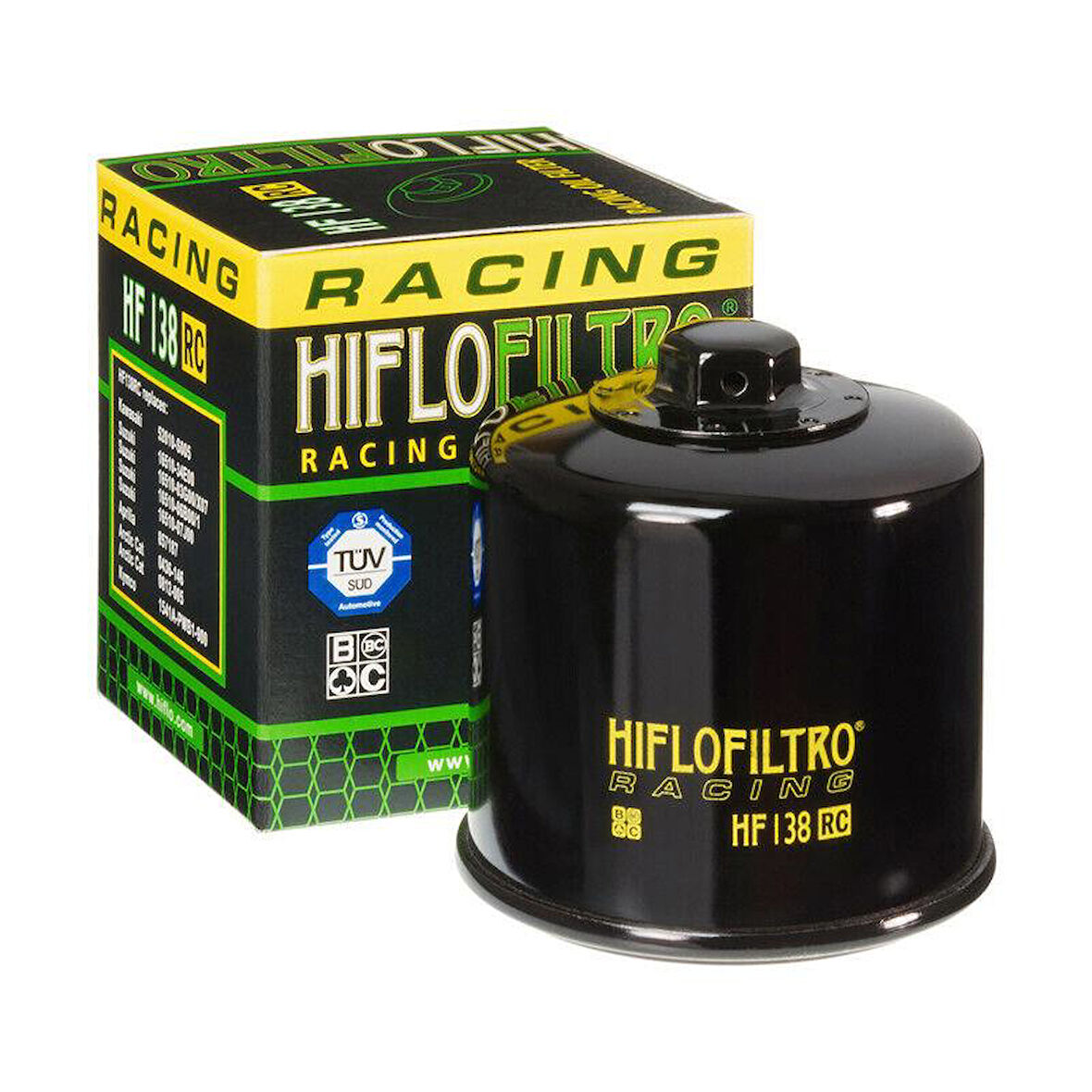 Hiflo Hf138rc 2008-2016 Suzuki GSX 650 F Uyumlu Yağ Filtresi
