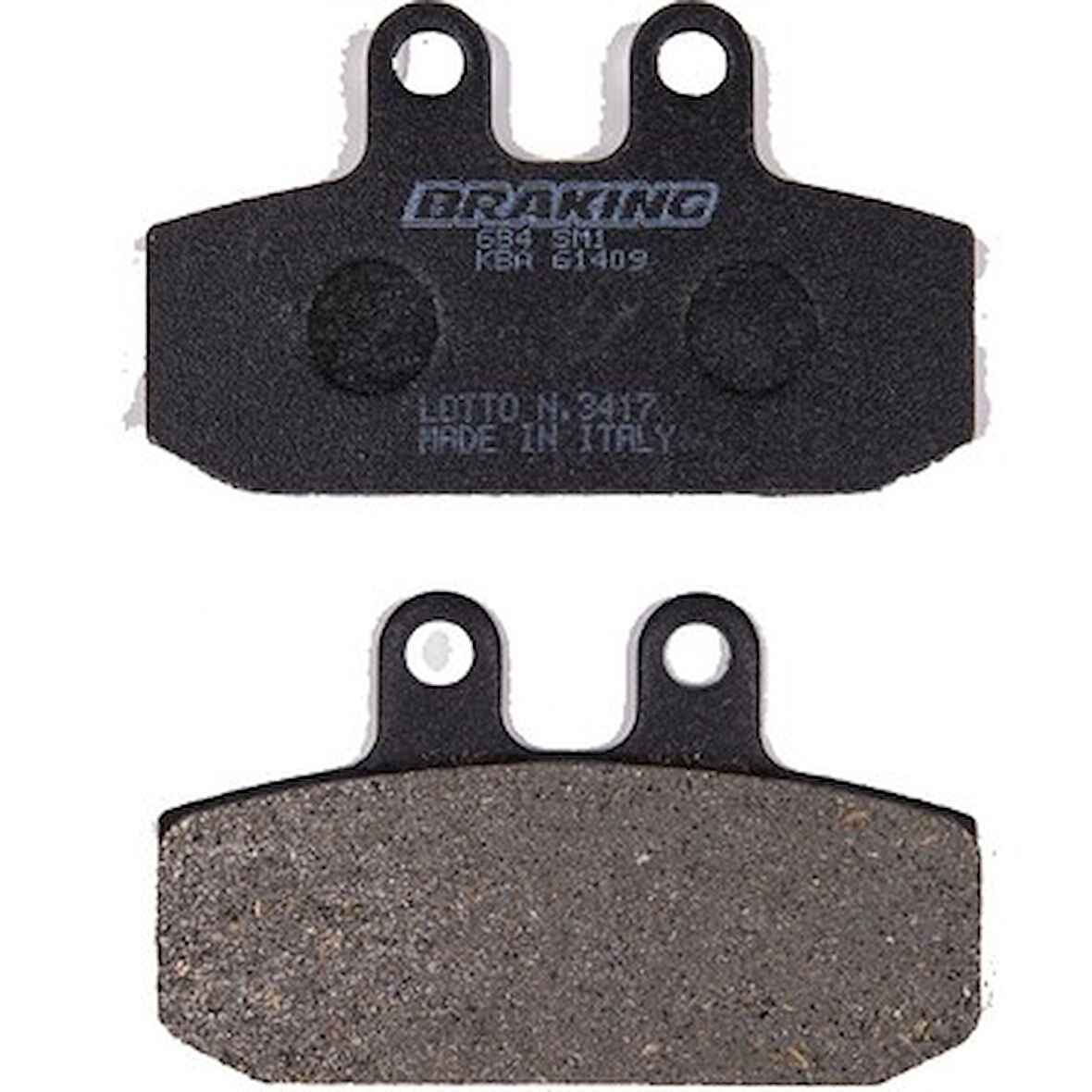 Braking 648Sm1 2012-2021 Moto Guzzi Stone 750 Uyumlu Arka Fren Balatası