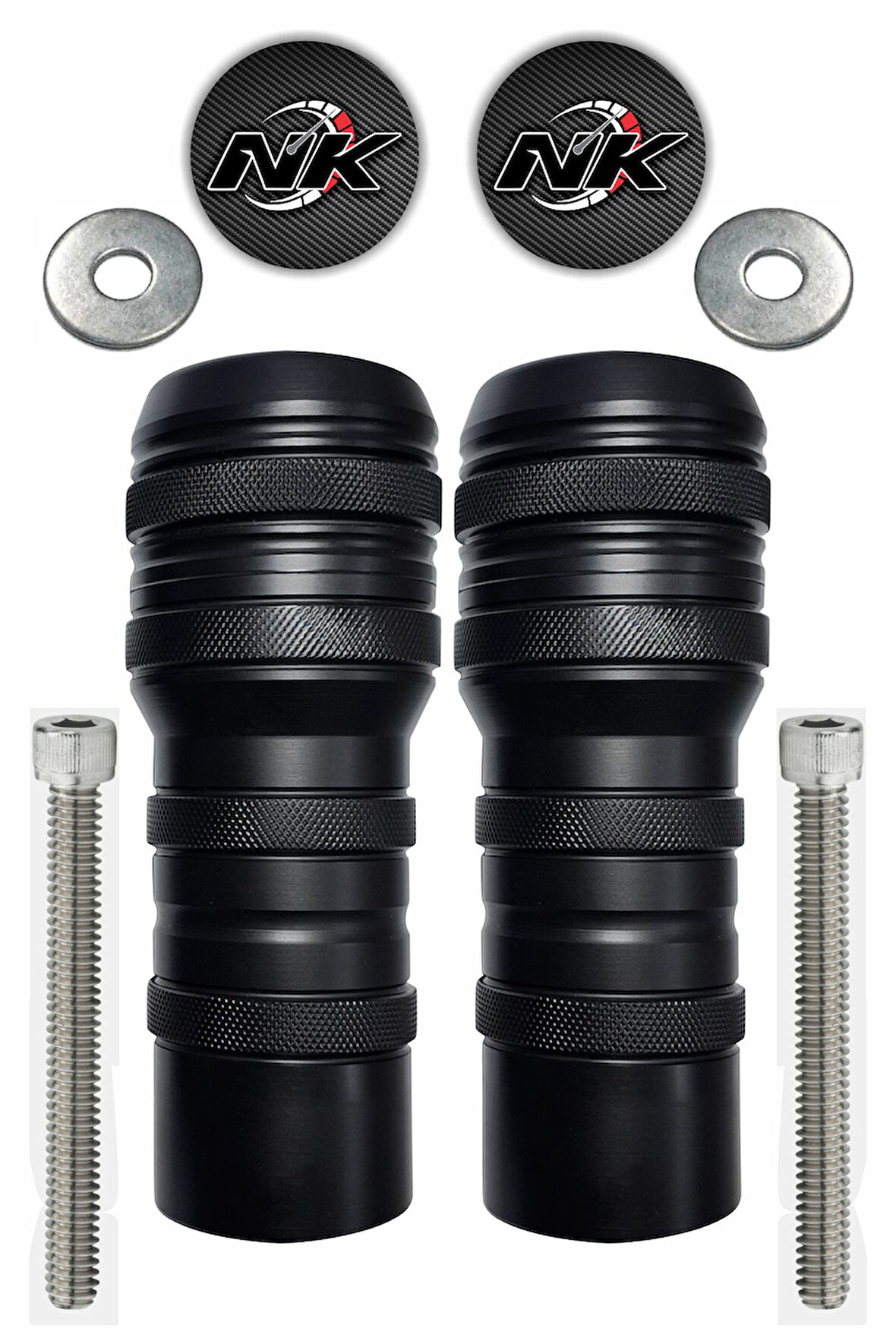 NK MOTORS Bajaj NS 125 2020-2025 Uyumlu Koruma Takozu Seti