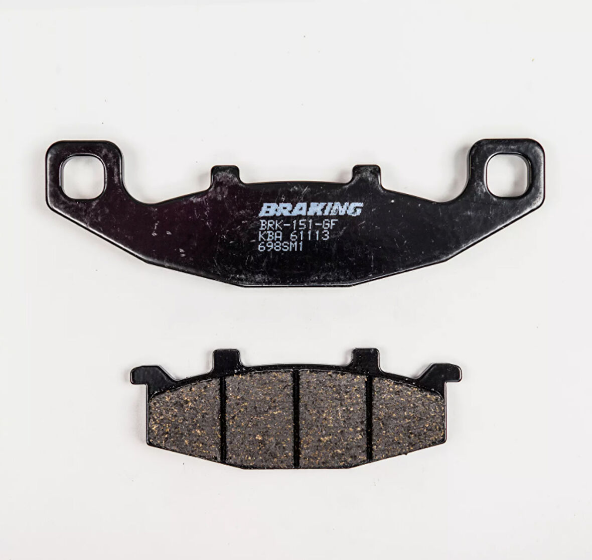 Braking 698Sm1 1995-1997 Kawasaki ZL 600 Uyumlu Ön Fren Balatası Yarı Metalik Balata