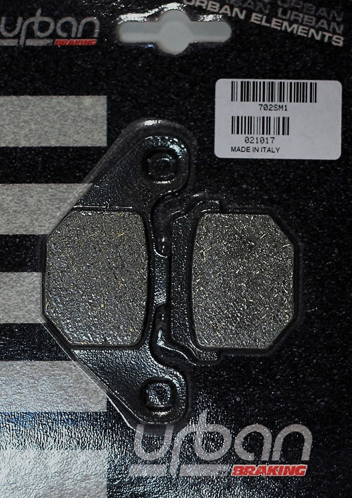 Braking 702Sm1 2017-2021 Peugeot Speedfight 4 (125cc) Uyumlu Arka Fren Balatası Yarı Metalik Balata