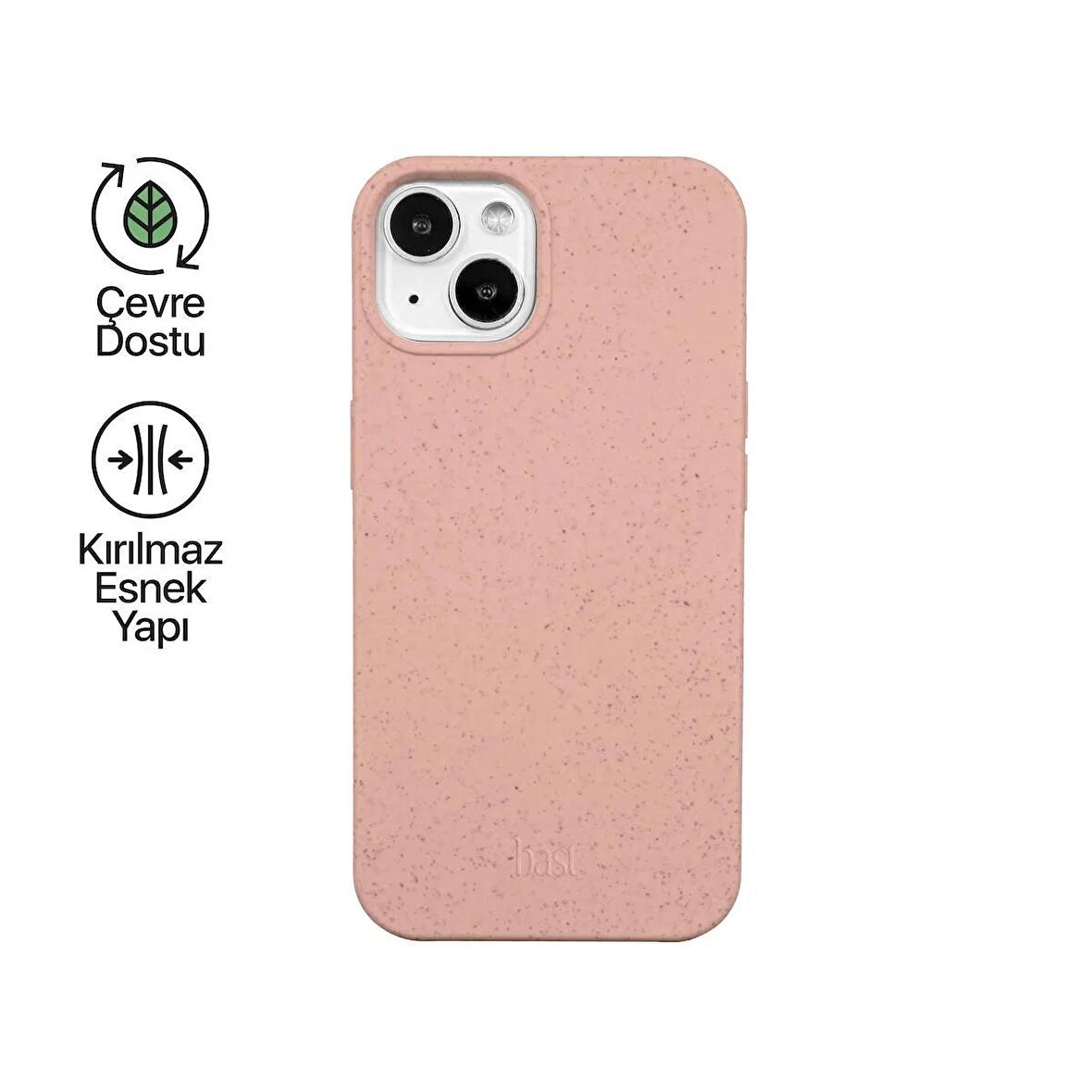 iPhone 15 Telefon Kılıfı Eco Rose