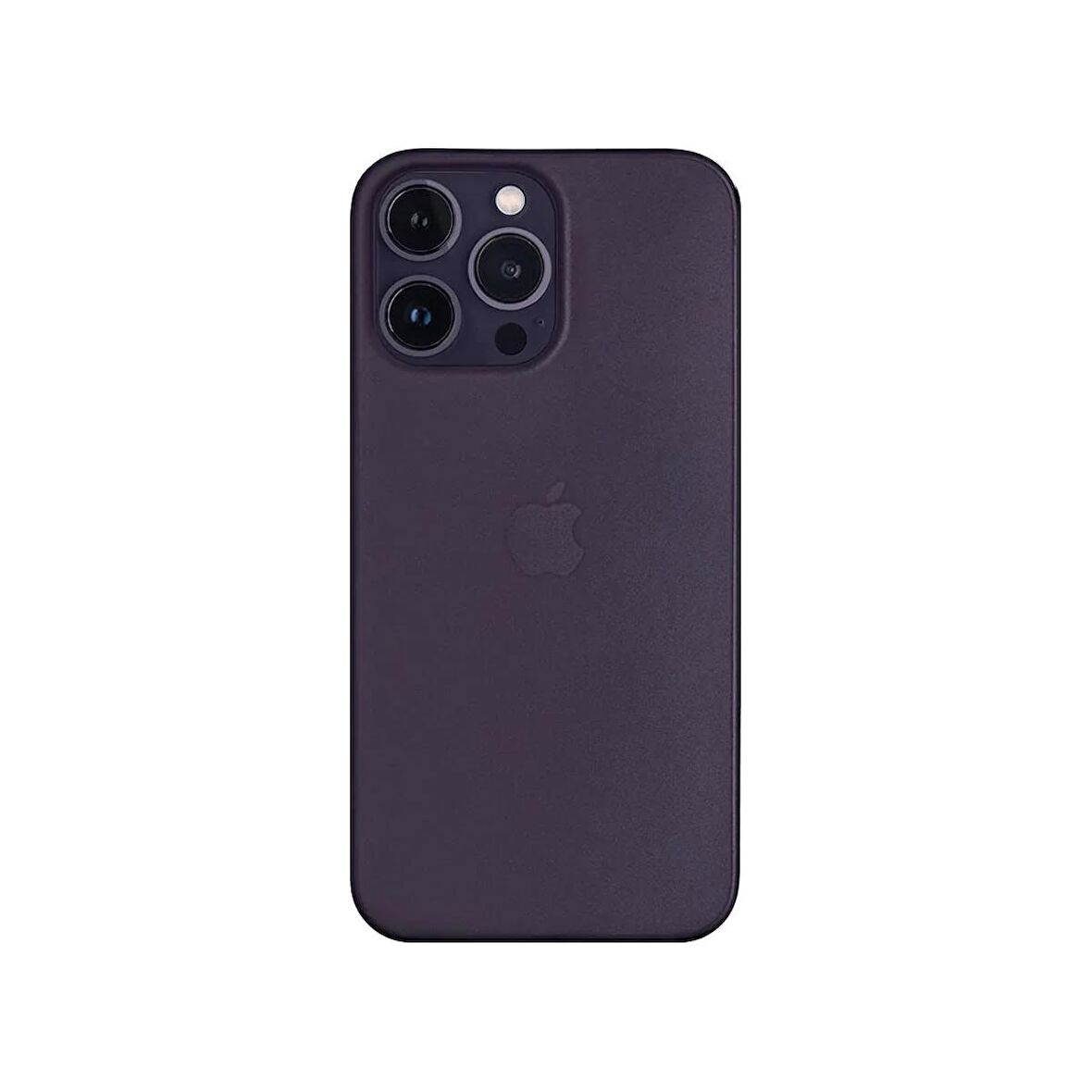 iPhone 15 Pro Max Ultra İnce Telefon Kılıfı Derin Mor