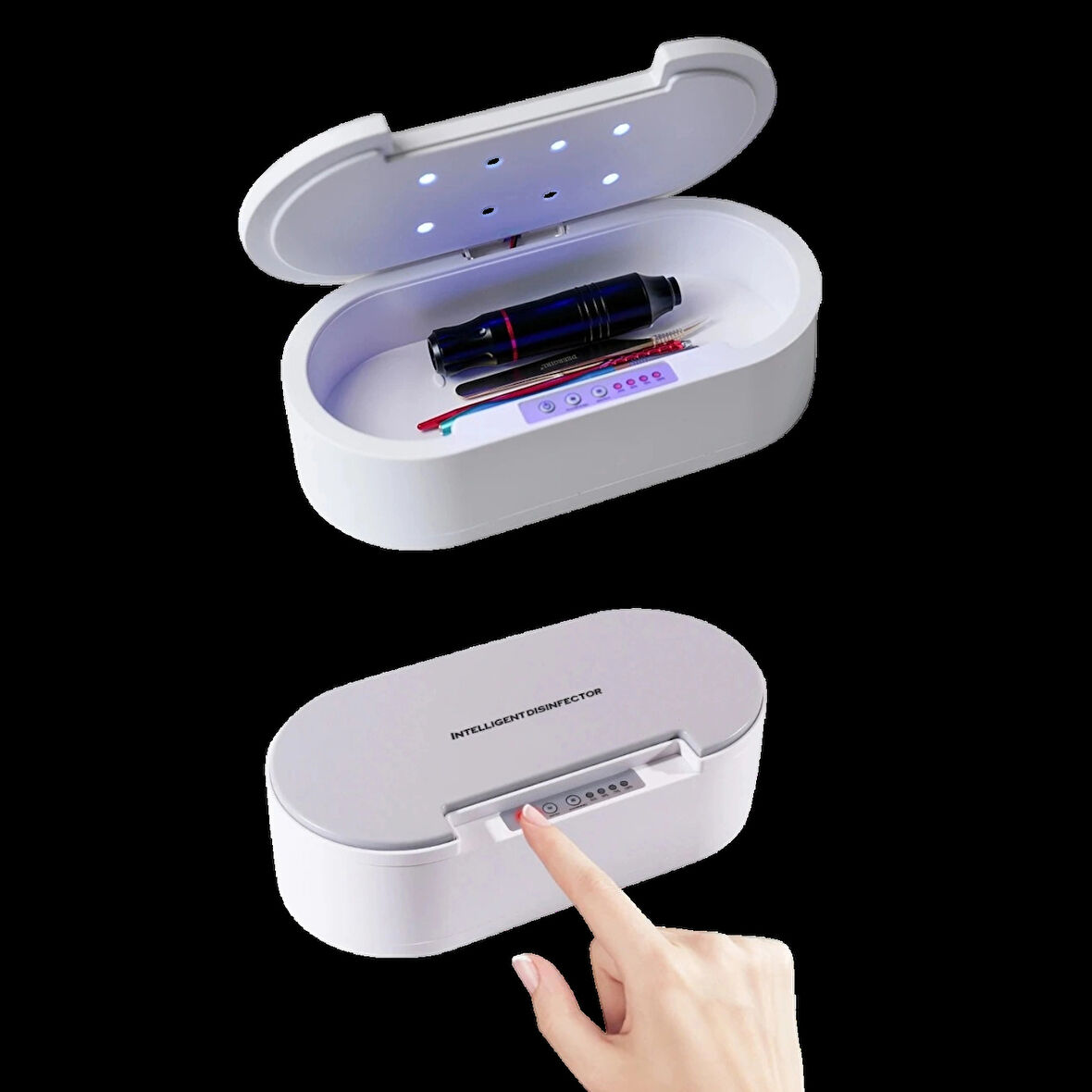 DailyTech Akıllı UV Dezenfeksiyon Kutusu Telefon Aksesuar Maske Takı Sterilizasyon Cihazı