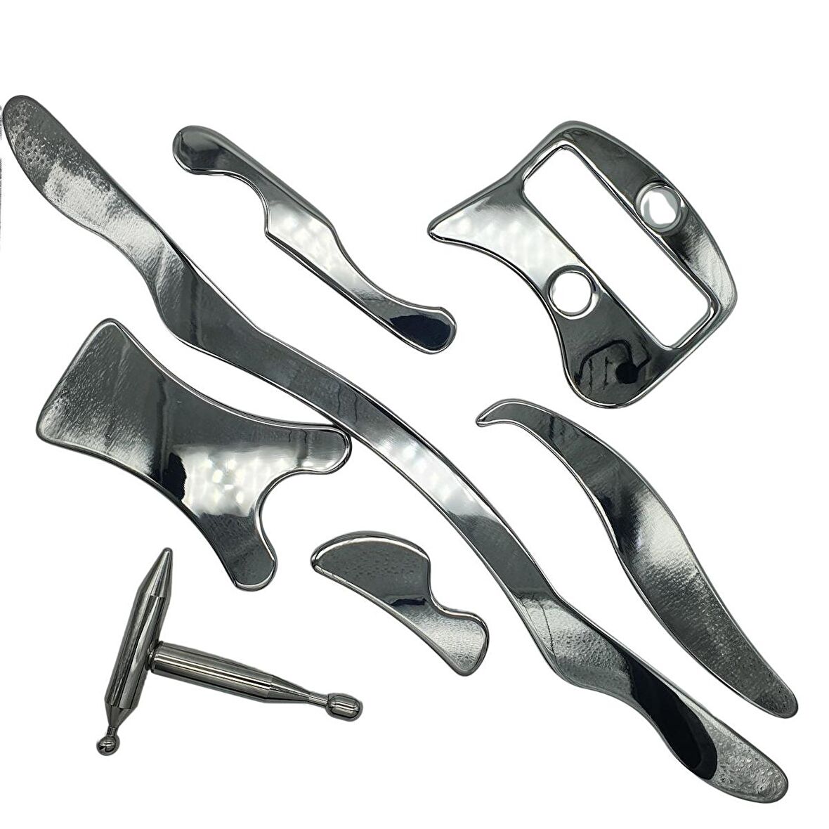 Graston 7 Parçalı Büyük Set Masaj Aleti Model 3