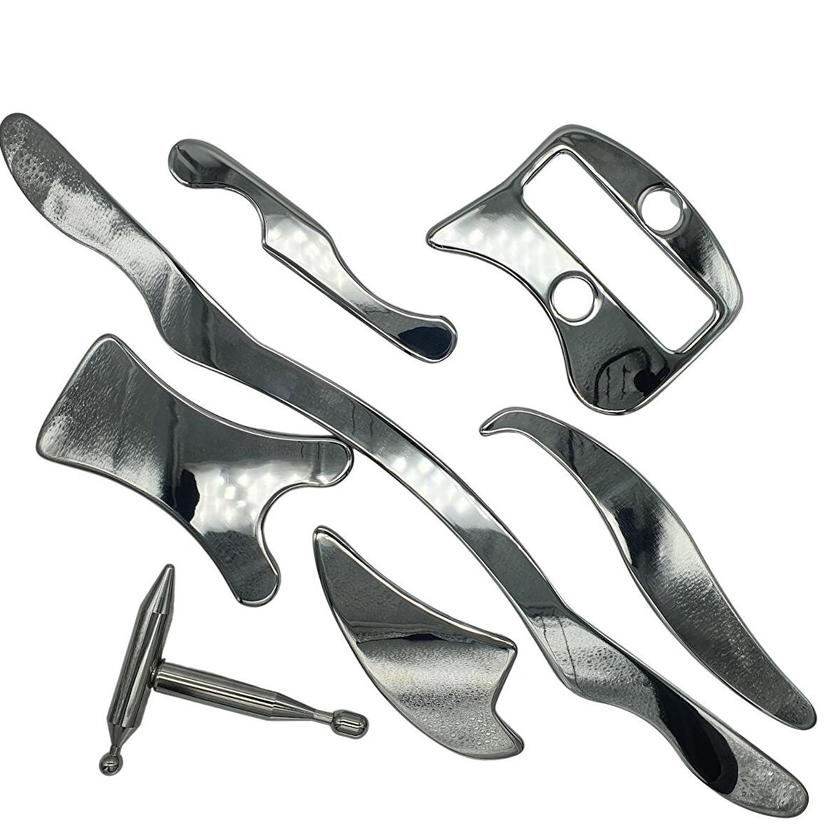 Graston 7 Parçalı Büyük Set Masaj Aleti Model 4