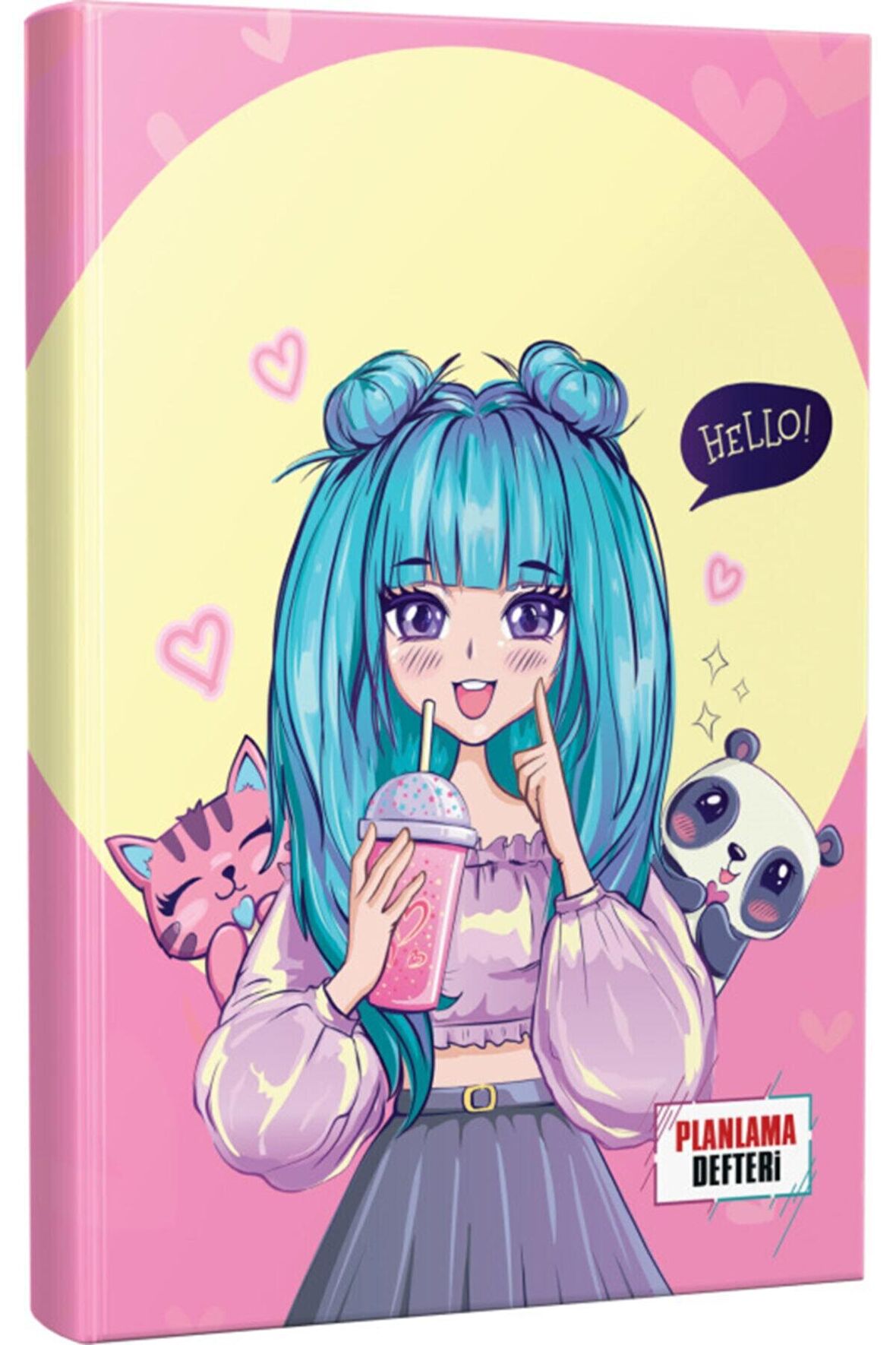 Catgirl Anime-Manga Temalı Defter