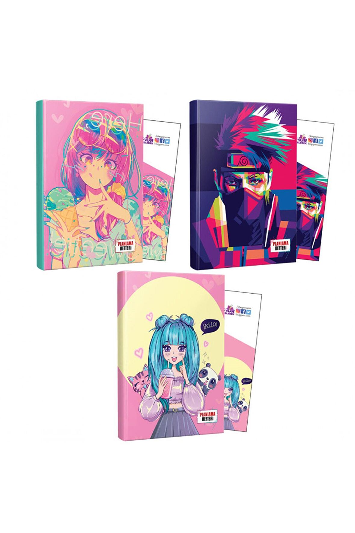 U?c?lu? Icecream-naruto-catgirl Defter Ve Ayrac?