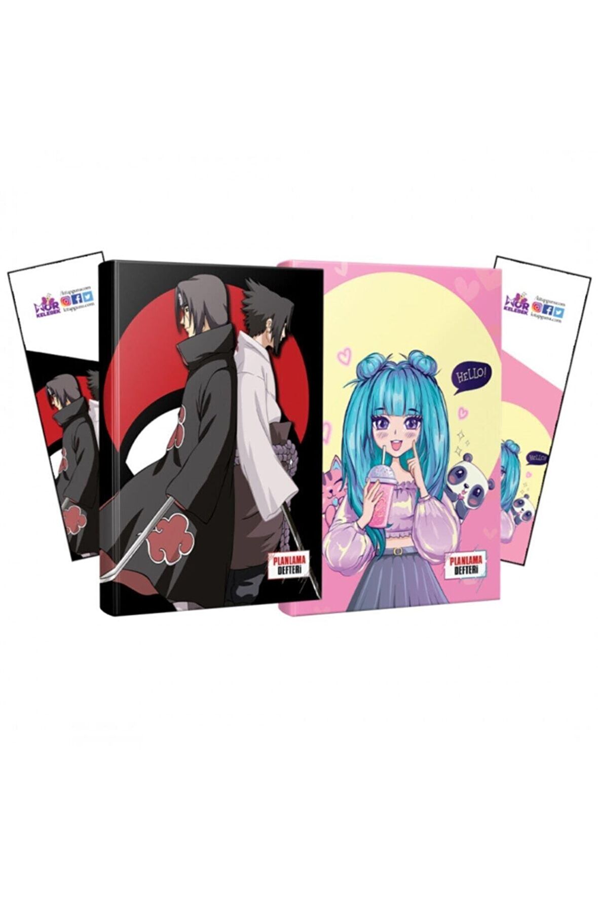 Ikili Sasuke-ıtachi-catgirl Defter Ve Ayraç