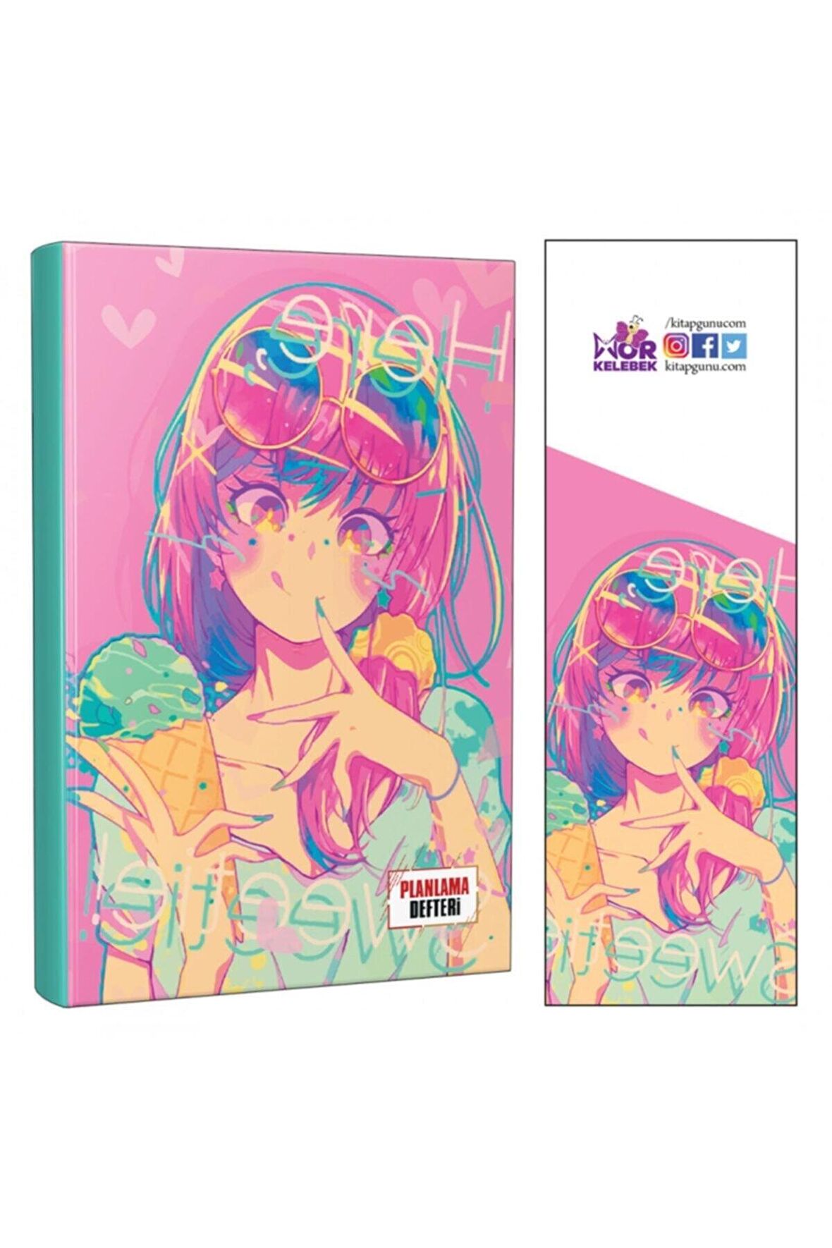 Icecream Defter Ve Ayraç