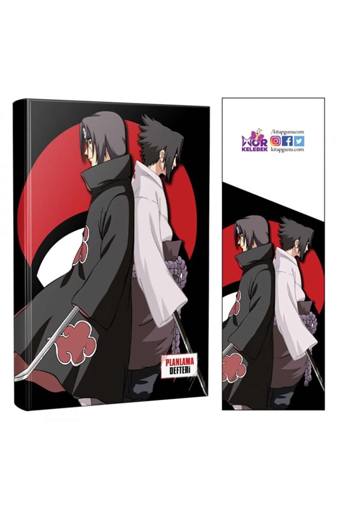 Sasuke-ıtachi Defter Ve Ayraç