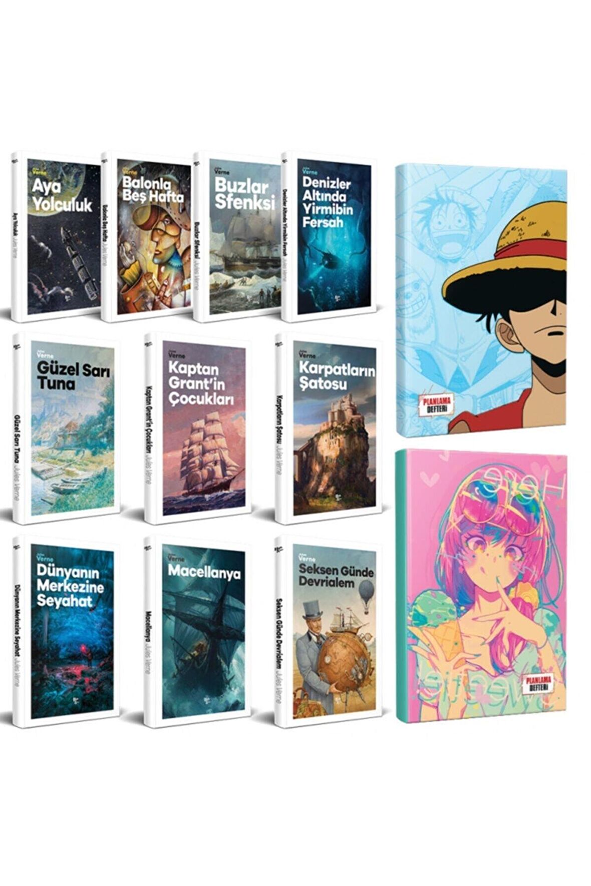 Çocuk Klasikleri 10 Kitap - Lufy Ve Icecream Defter