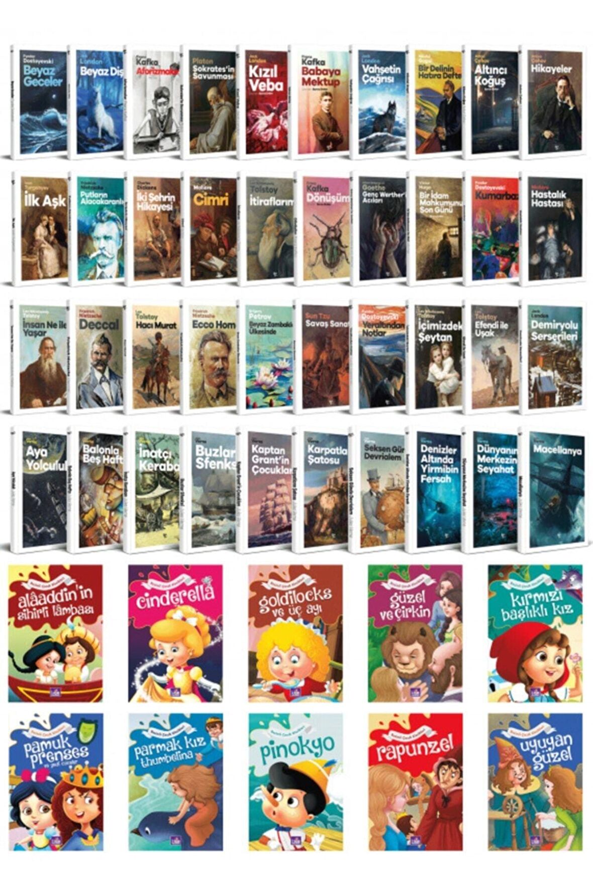 Büyük Dünya Klasikleri - 40 Klasik Ve Resimli
Masallar