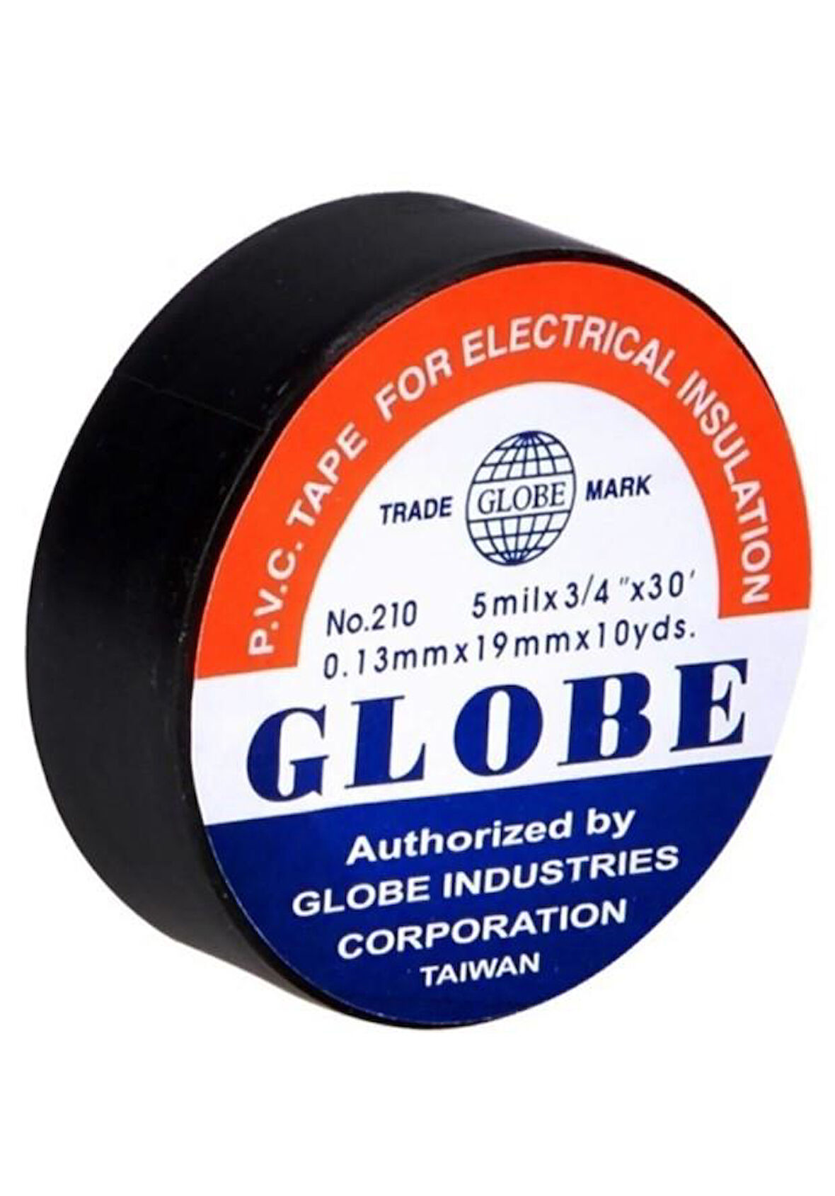 Globe Plastik Izole Elektrik Bandı - Siyah 1adet