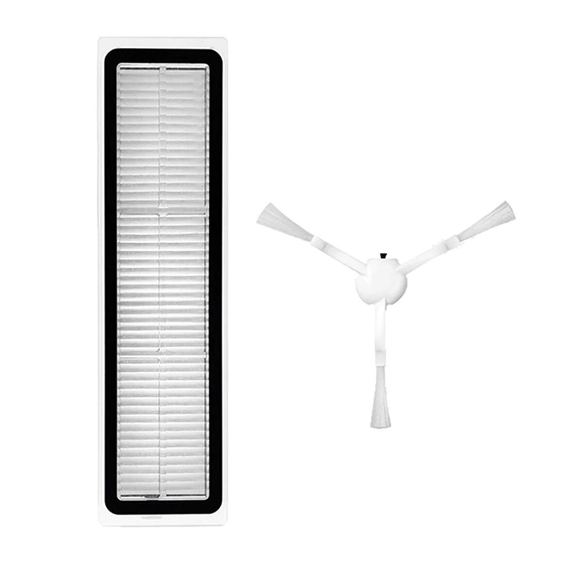 Dreame Vacuum Mop D9 Hepa Filtre 1 Adet,Yan Fırça 1 Adet