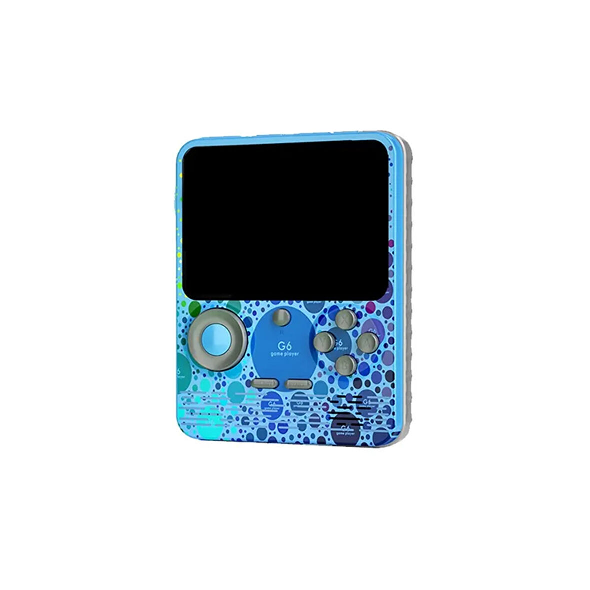 ScHitec G6 Retro 3.5 inç Tv Bağlanan Oyun Konsolu Mavi (666 Klasik Oyunlar)